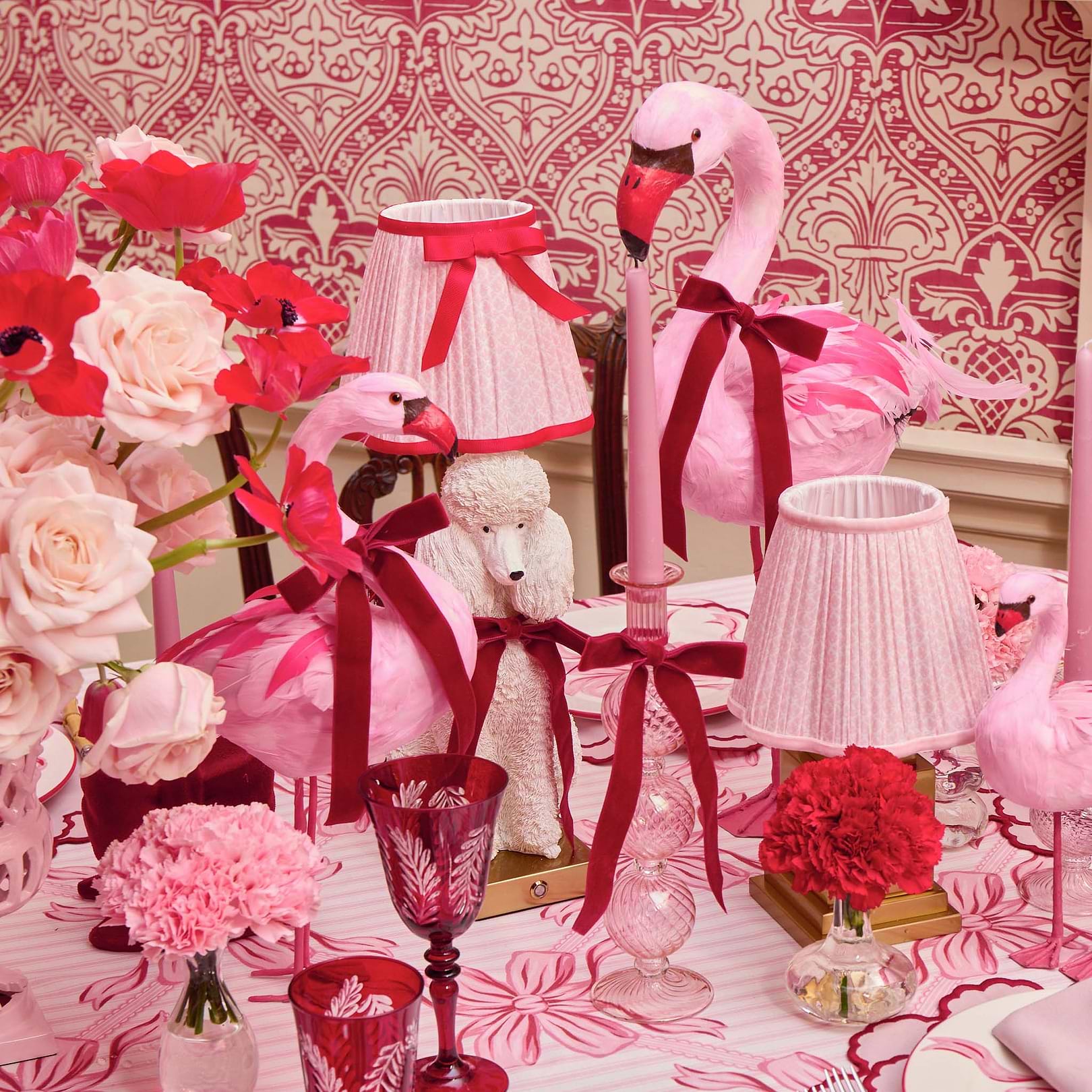 Faye Flamingo Family