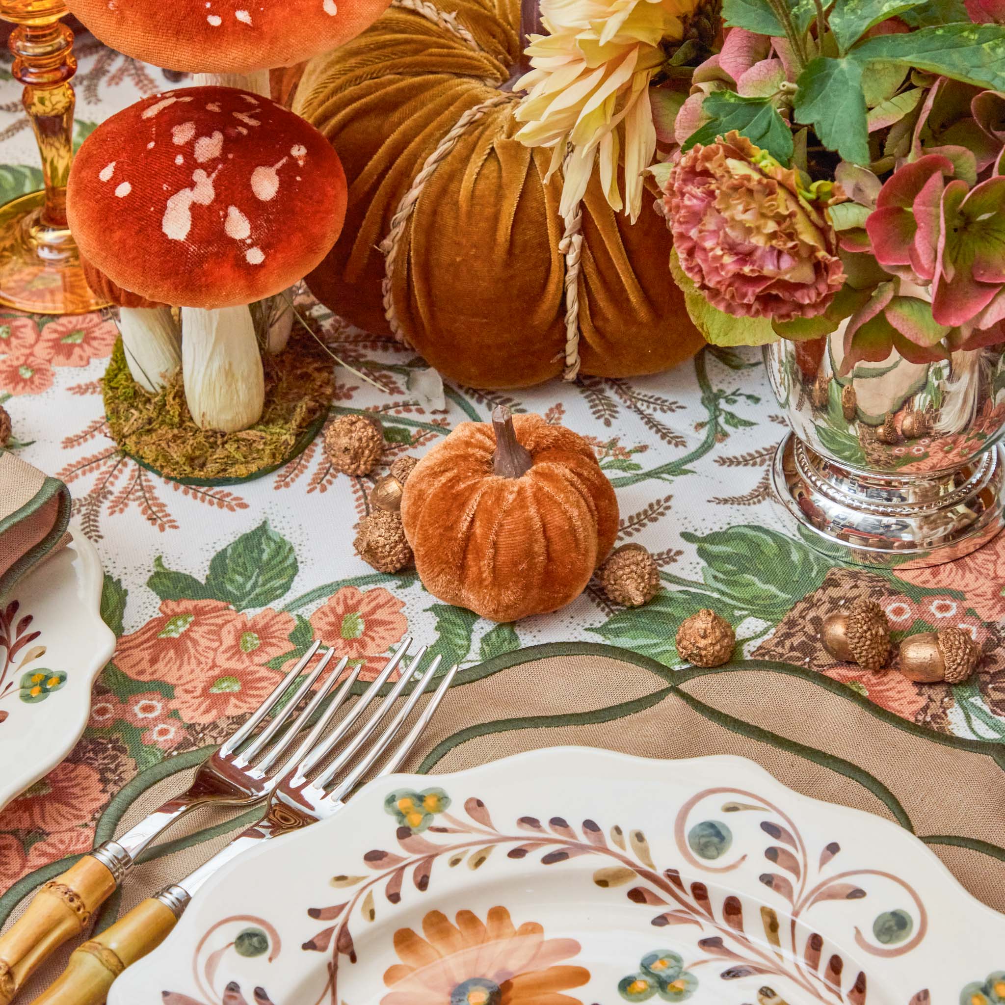 Small Orange Pumpkins (Set of 6)