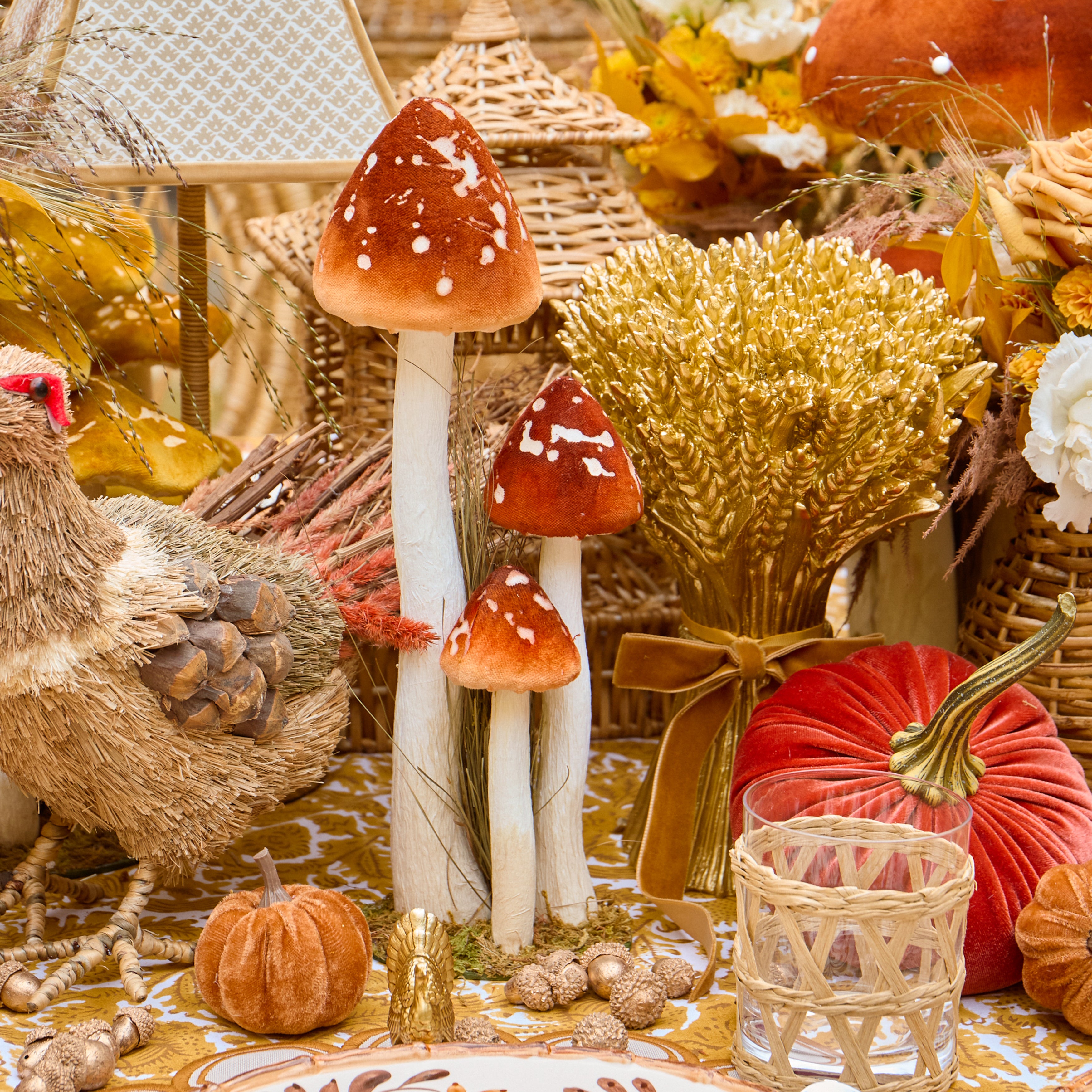 Speckled Mushroom Family