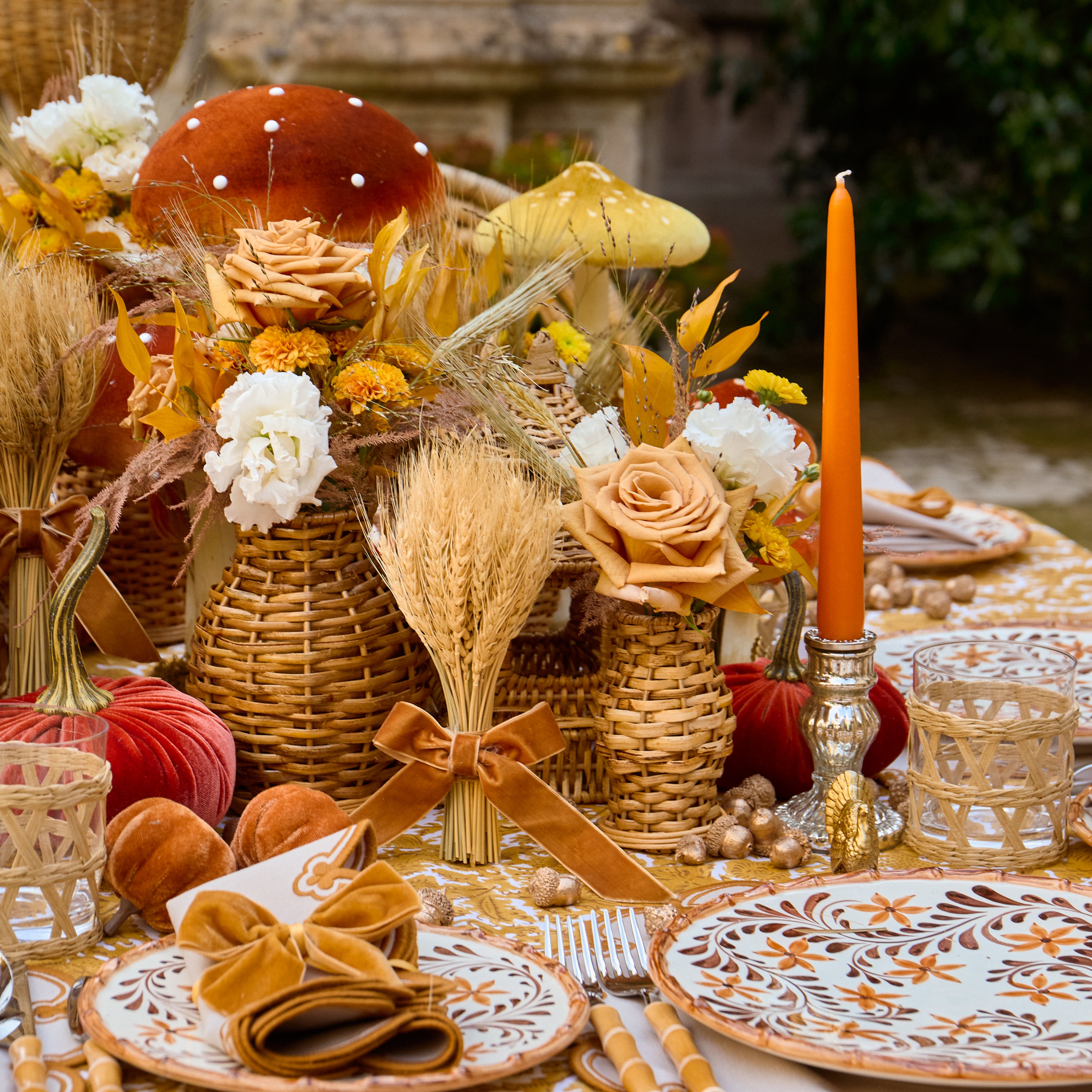 Autumn Harvest Tablescape