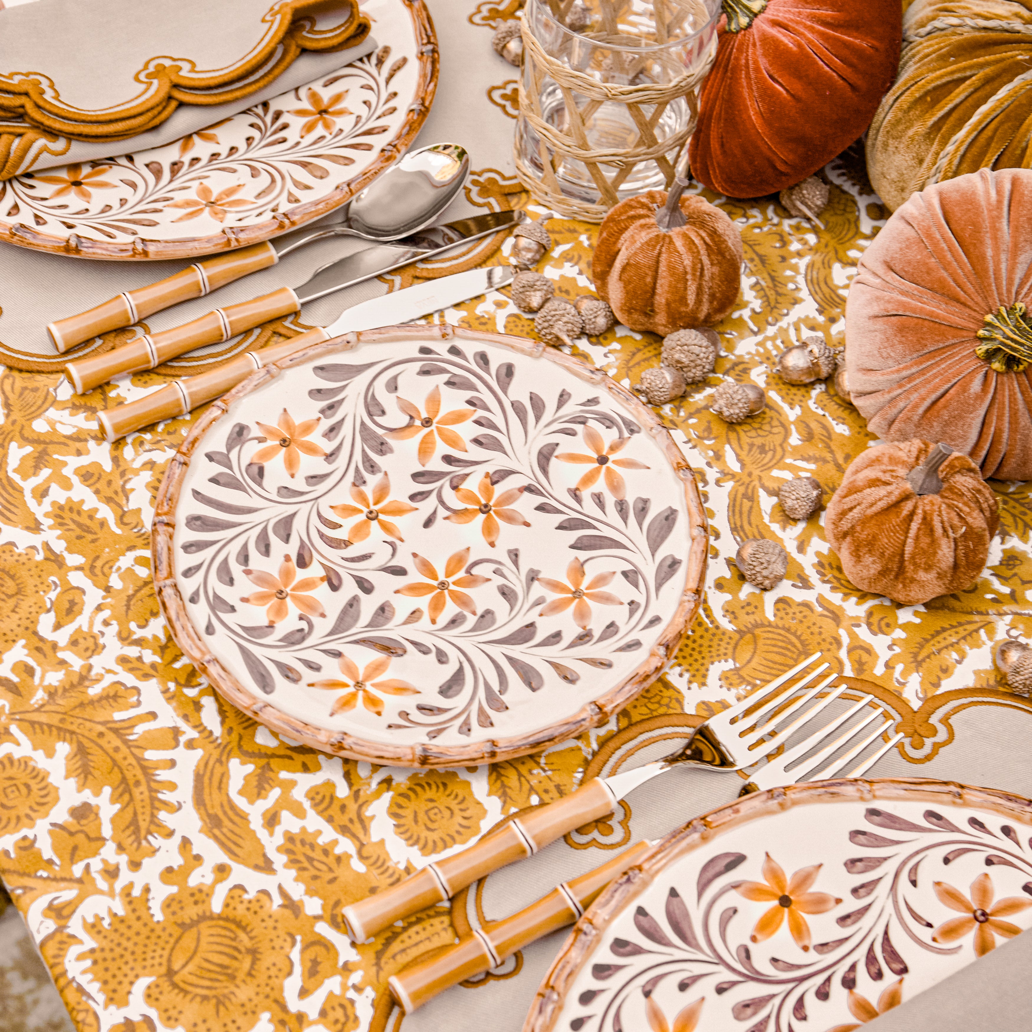 Theodora Bamboo Starter Plate
