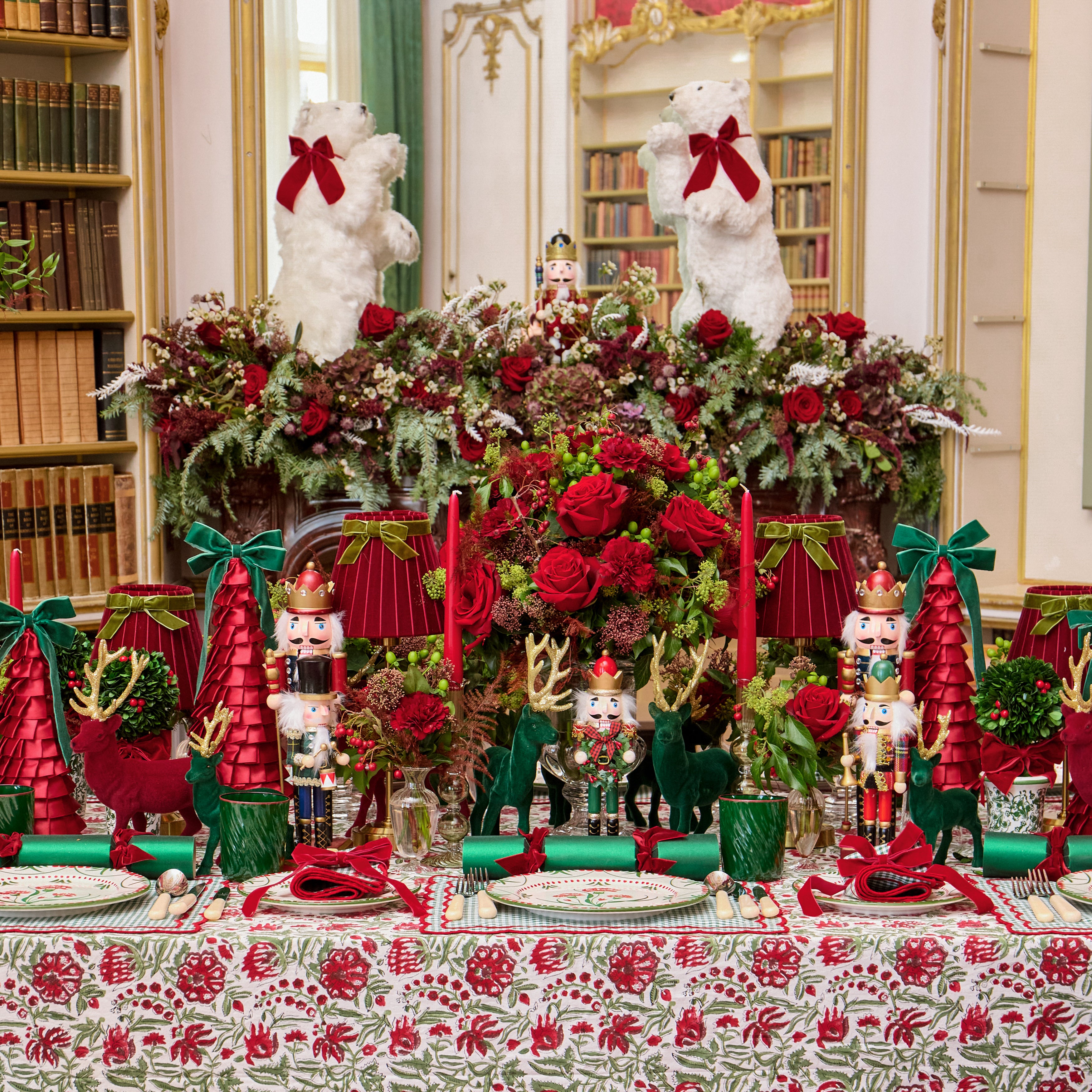 Mixed Tartan Nutcracker Trio