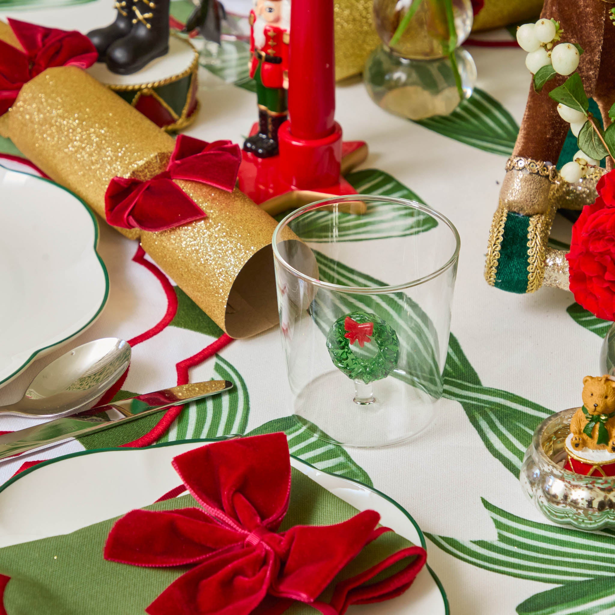 Joy of Christmas Cocktail Glasses, Set of 4 | Mrs. Alice