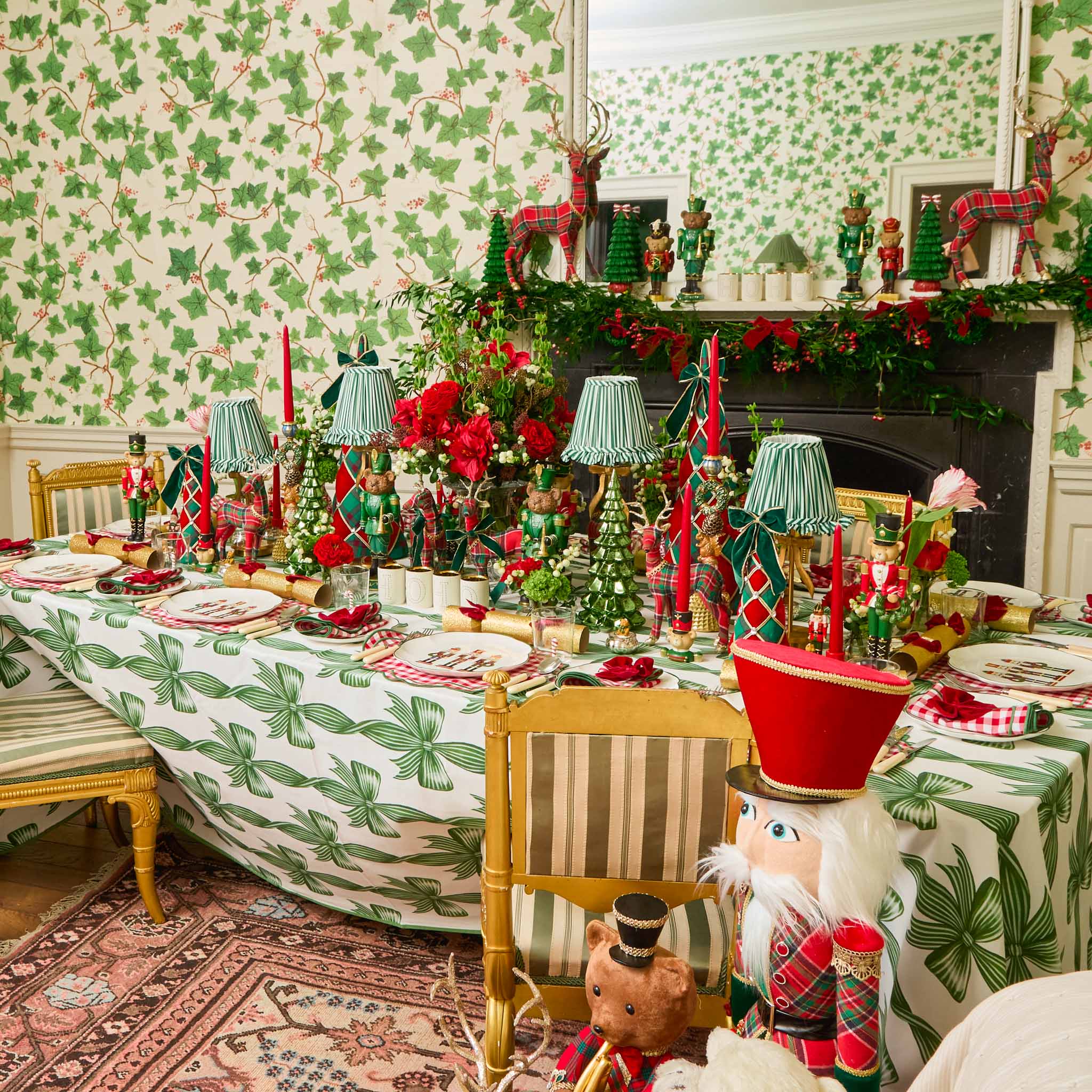Red & Green Felix Gingham Placemats (Set of 4)