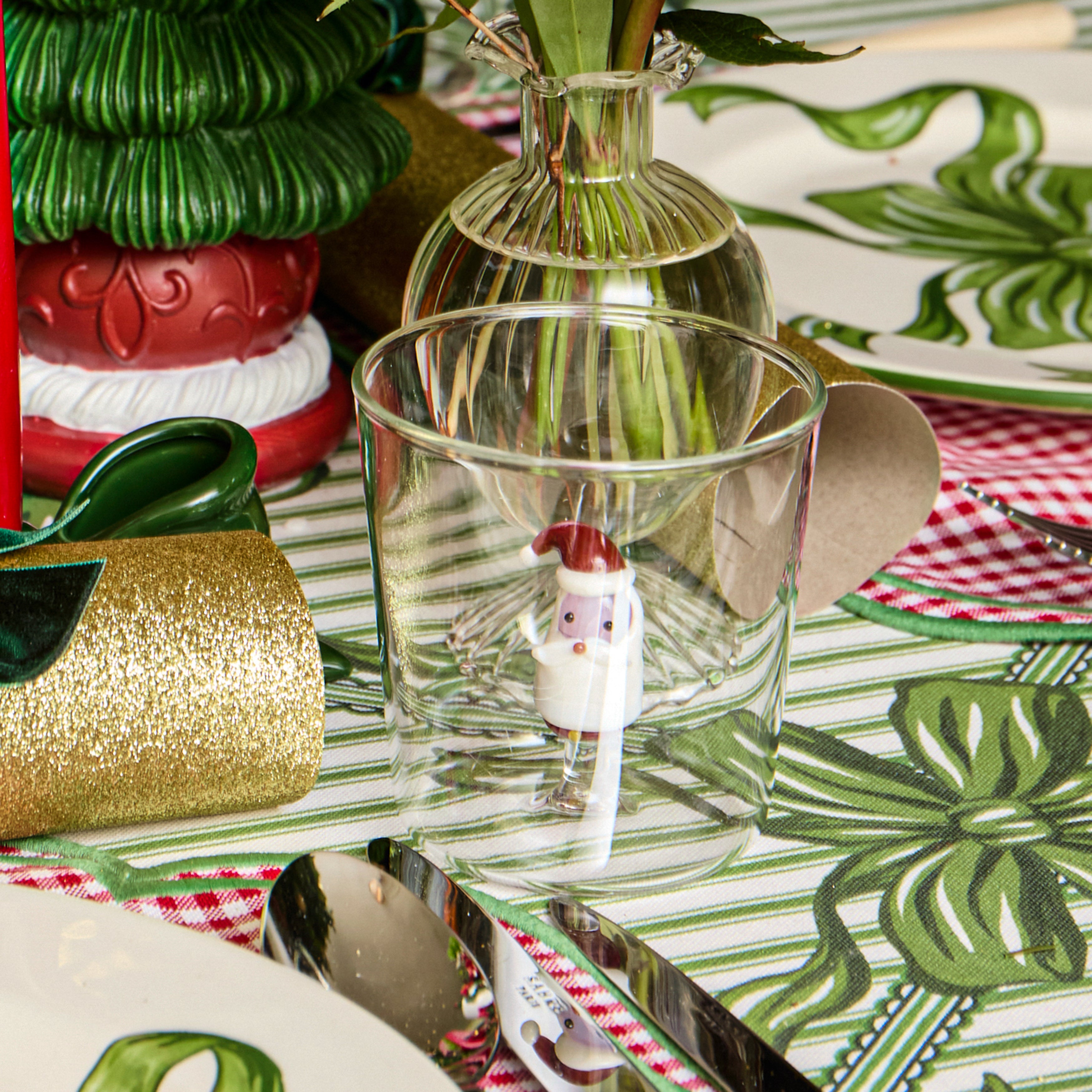 Festive Christmas Glasses (Set of 4)