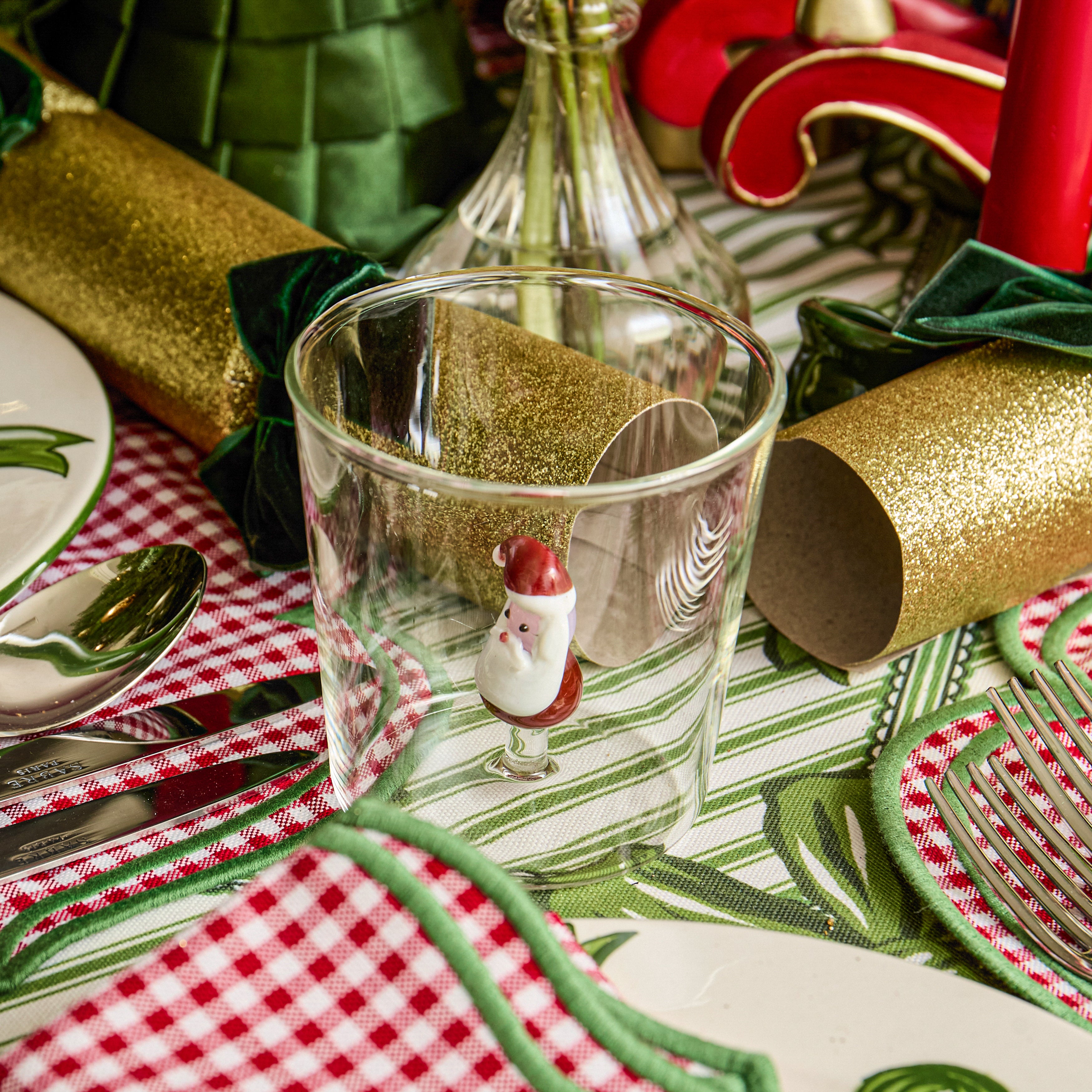 Festive Christmas Glasses (Set of 4)