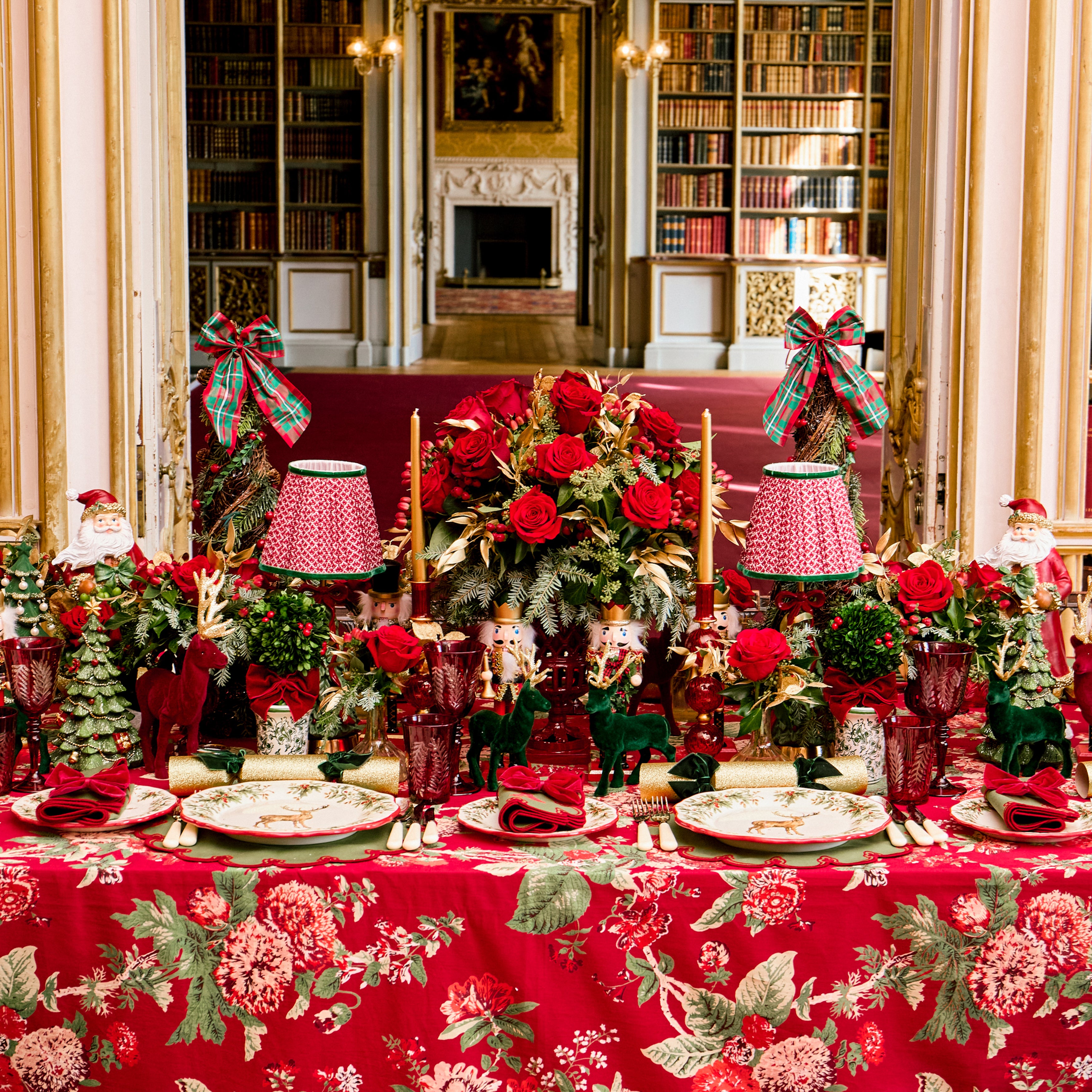 Mixed Tartan Nutcracker Trio