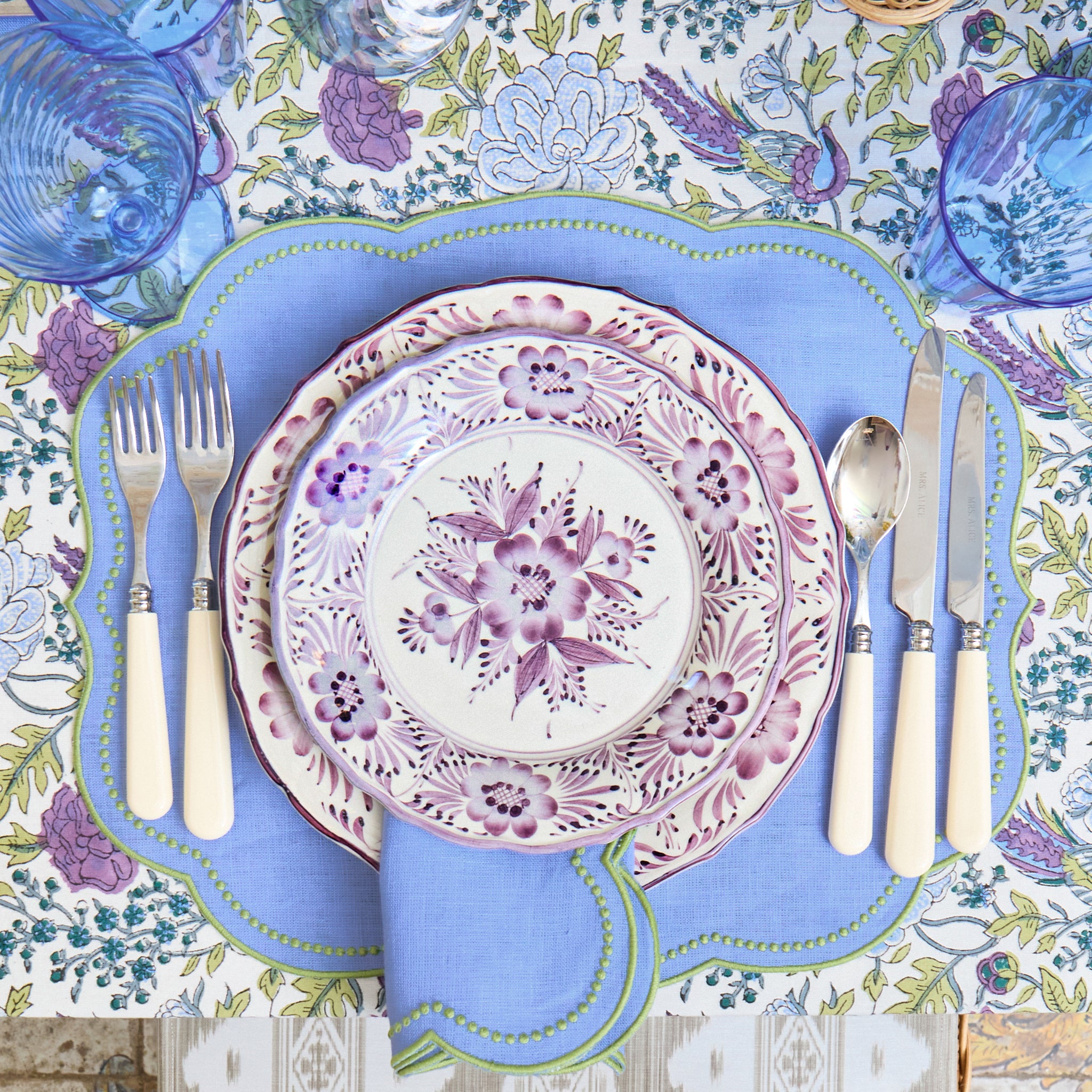 Purple Pandora Starter Plate