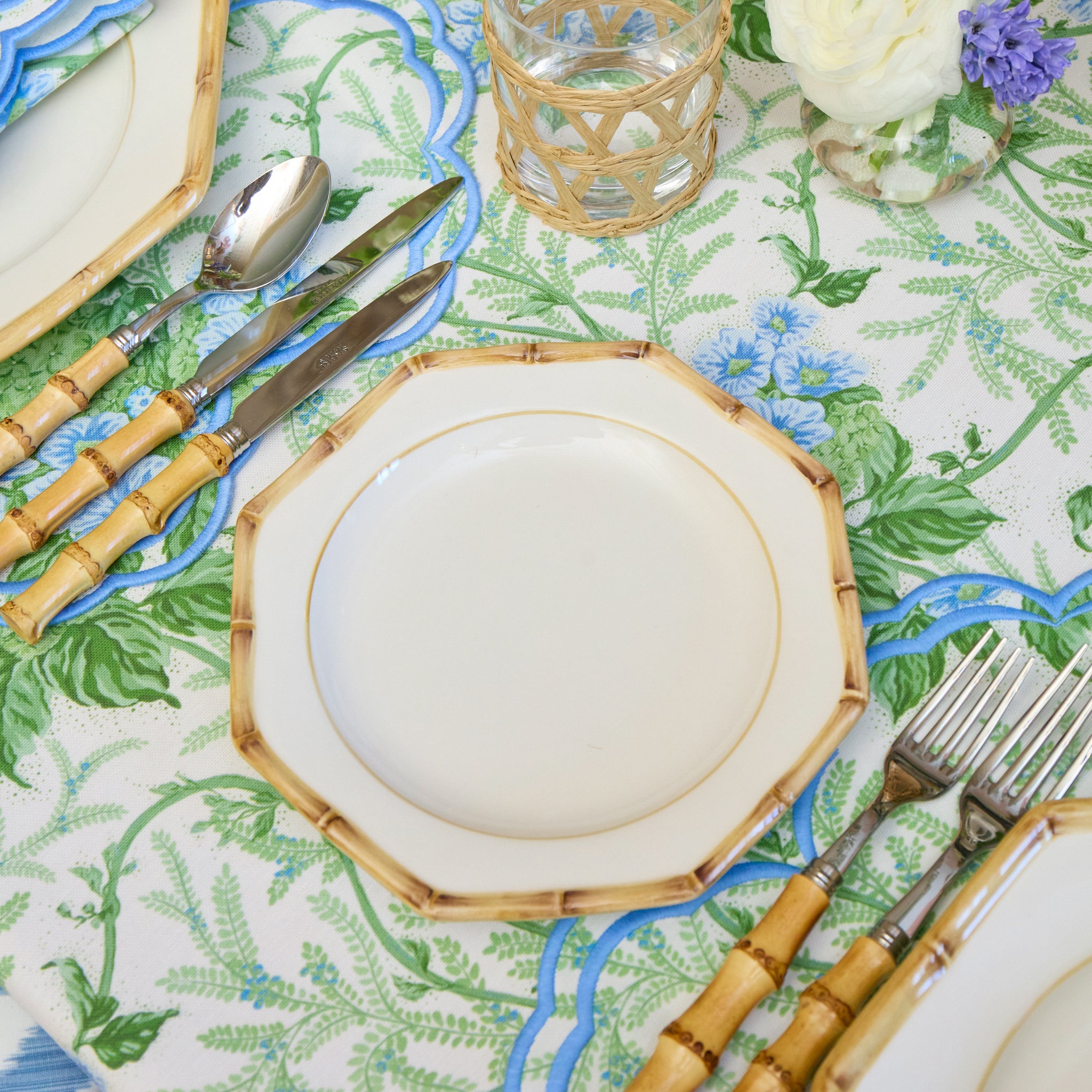 Isabel Bamboo Starter Plates (Set of 4)