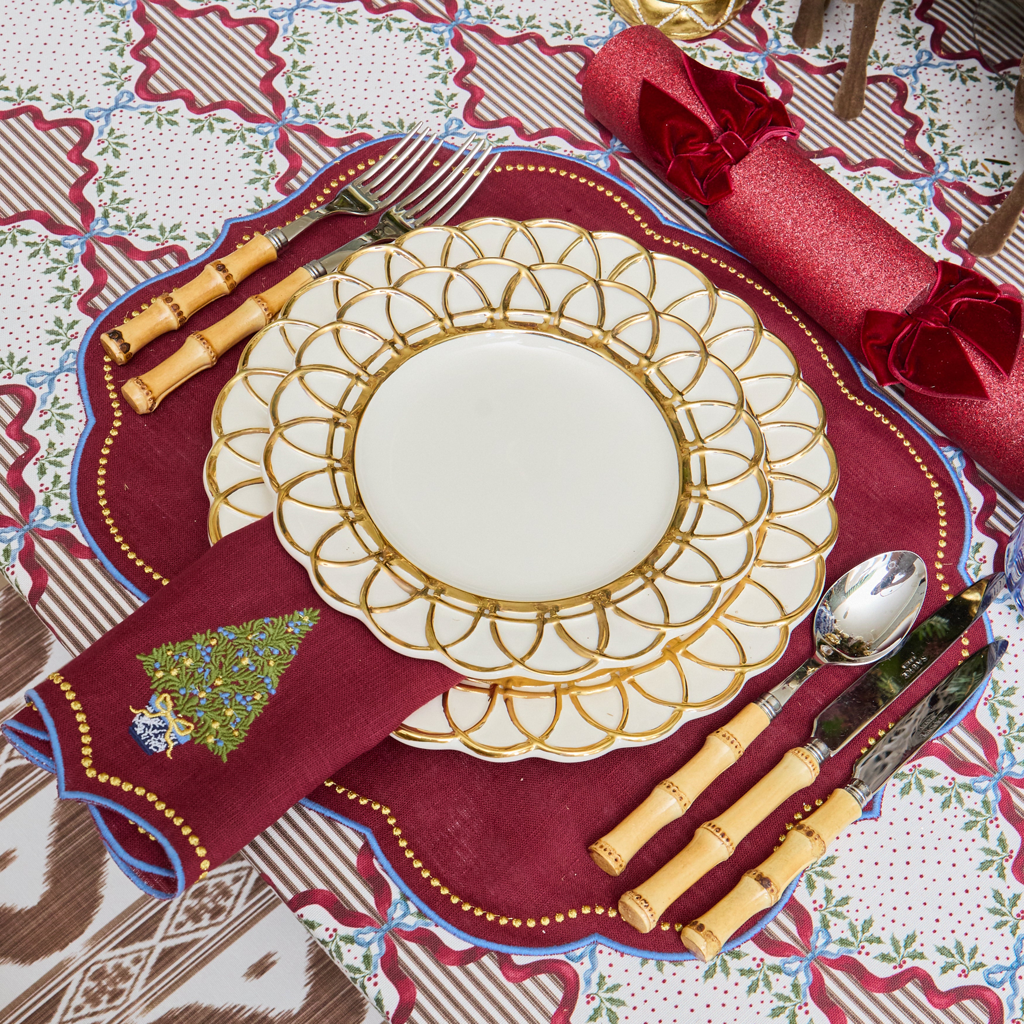 Gold Stella Starter Plate