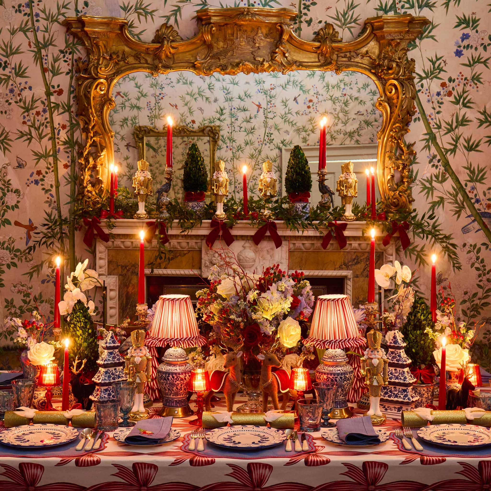 Chinoiserie Rechargeable Lamp