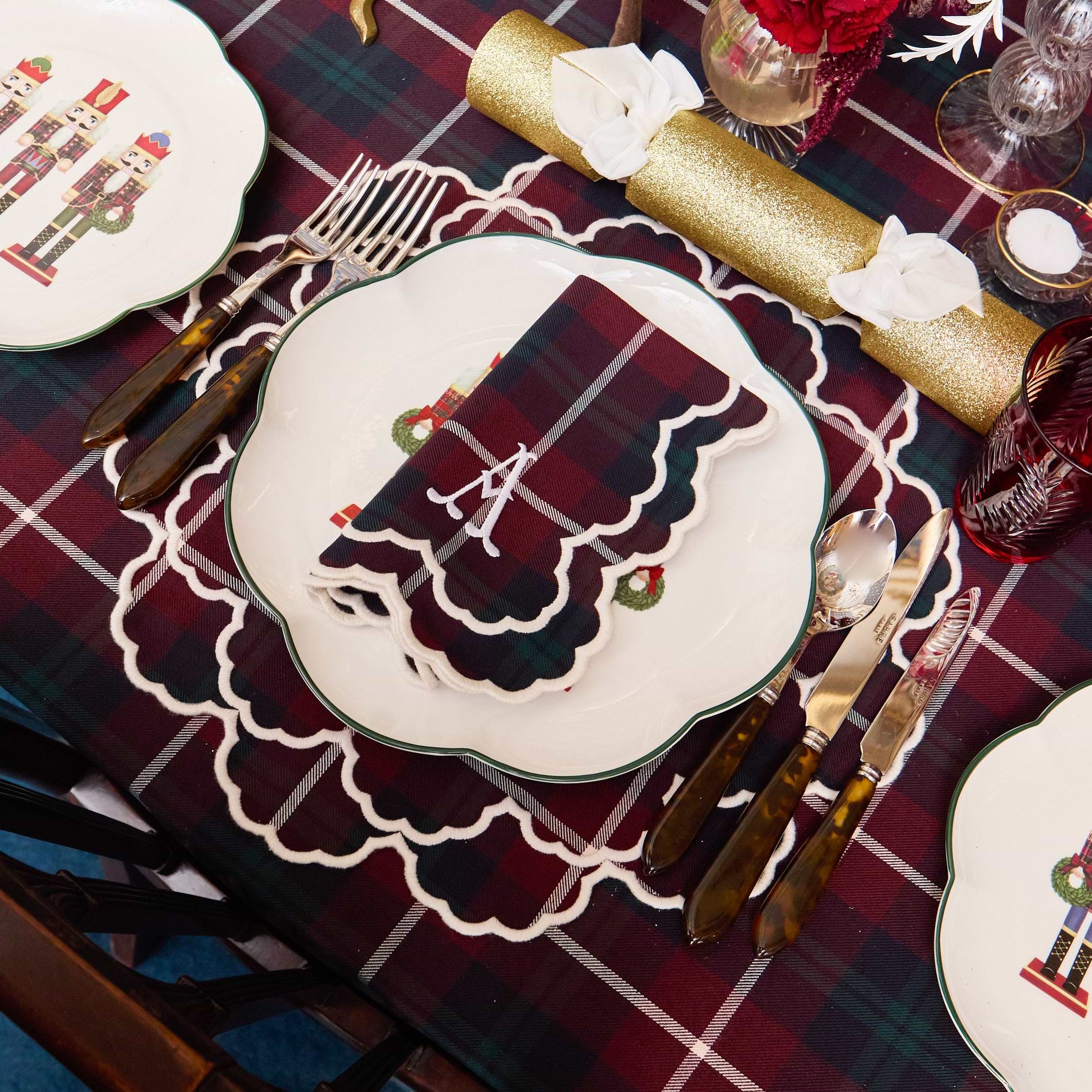 Lily Tartan Placemats (Set of 4)