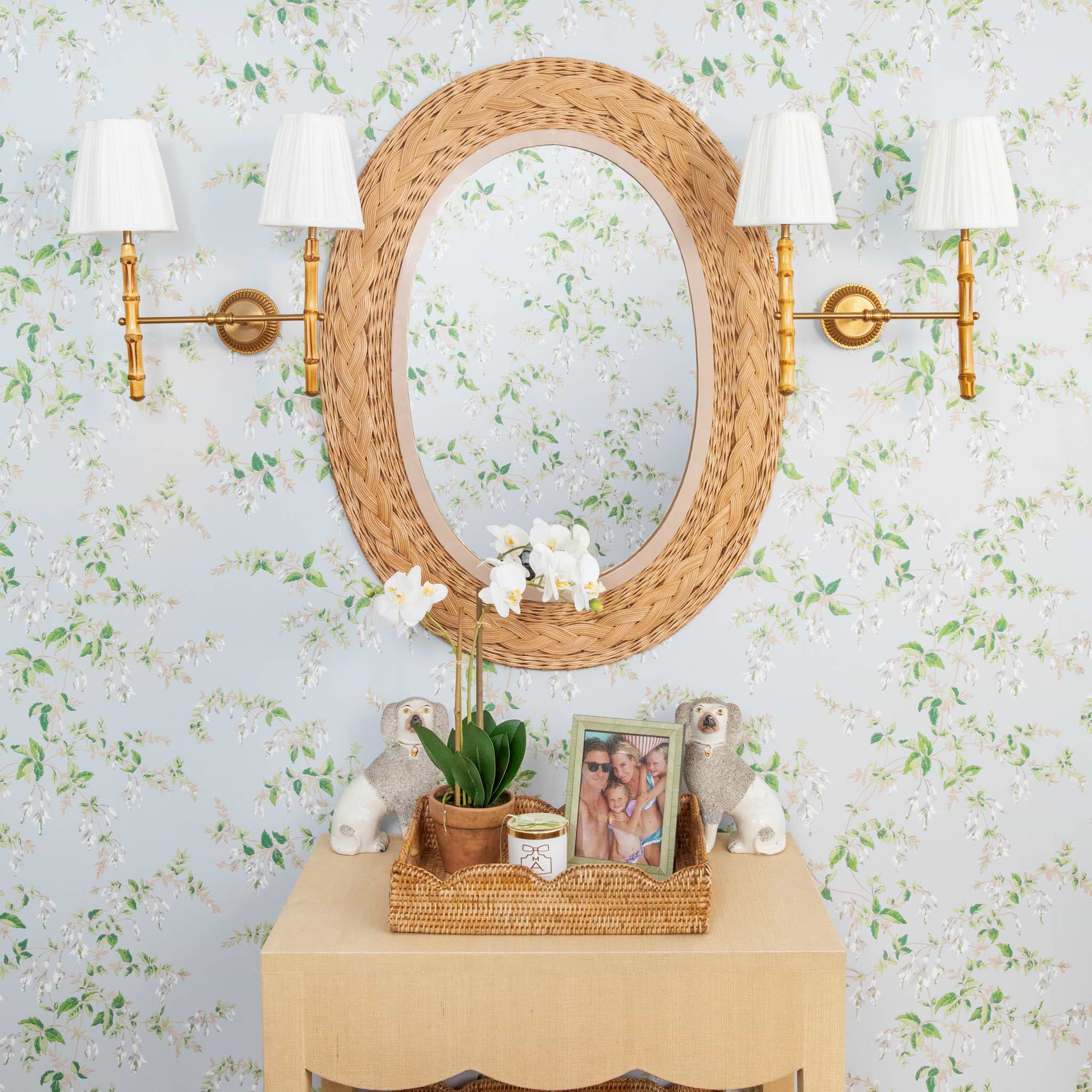 Natural Medium Rattan Tray