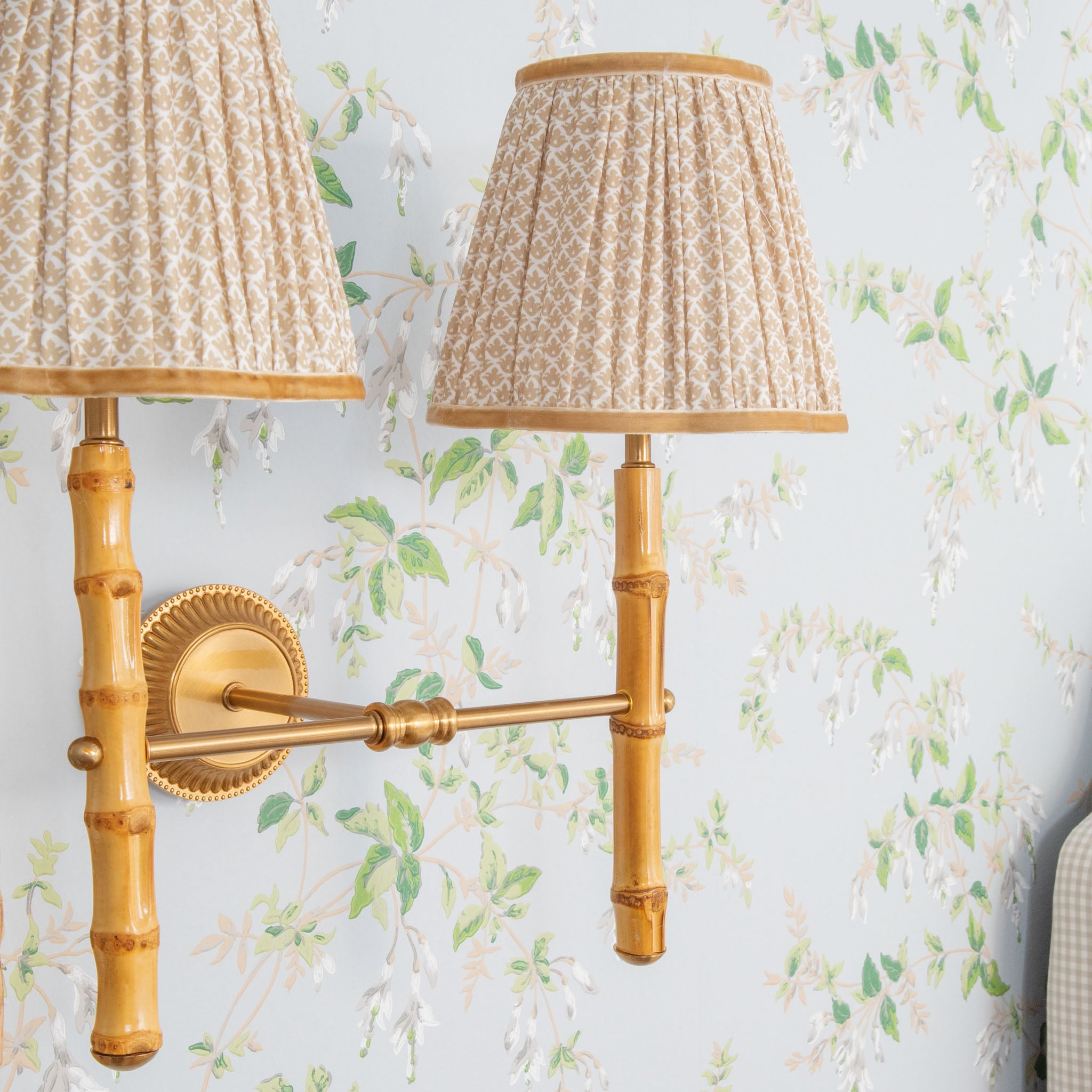 Bamboo Rechargeable Double Wall Light