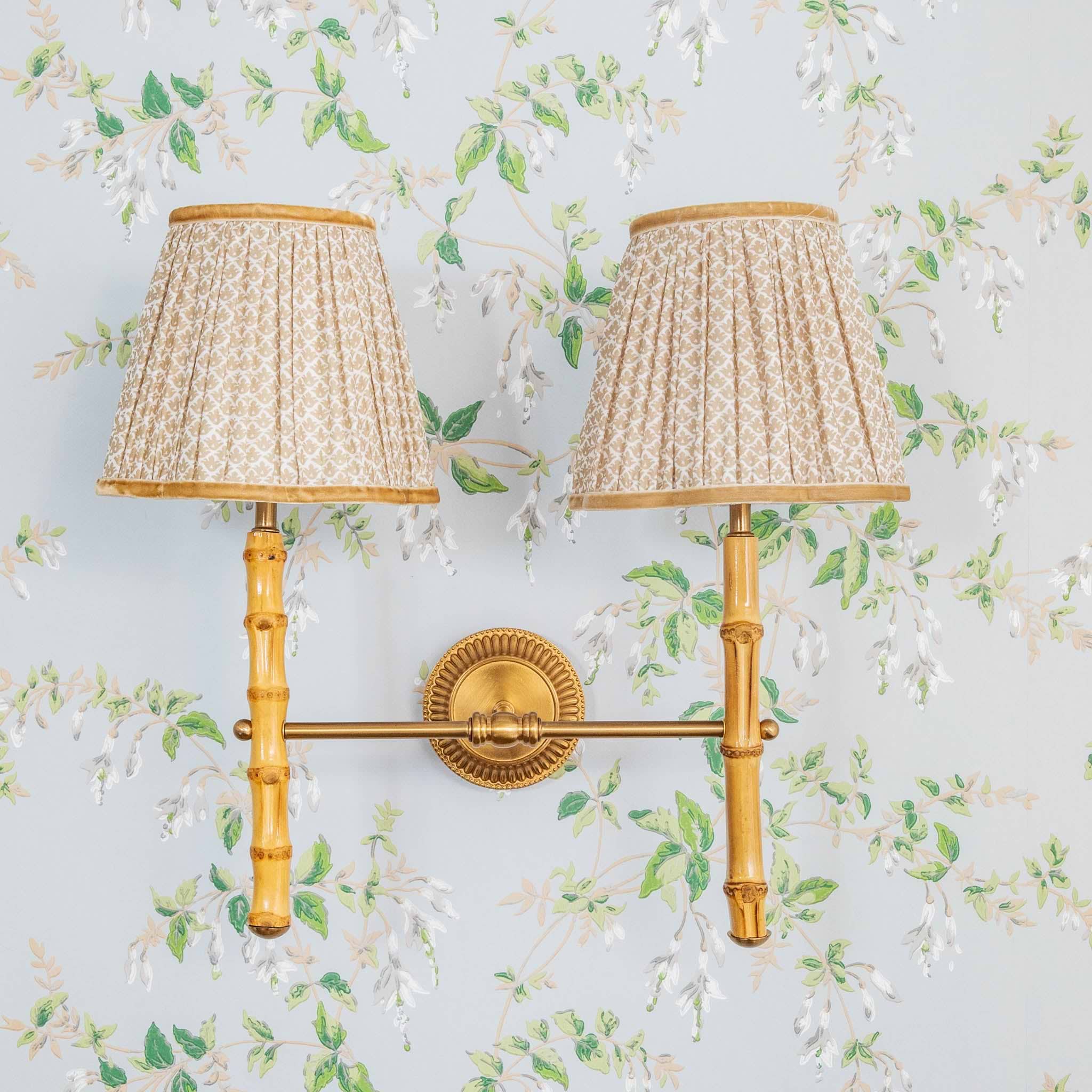 Bamboo Rechargeable Double Wall Light