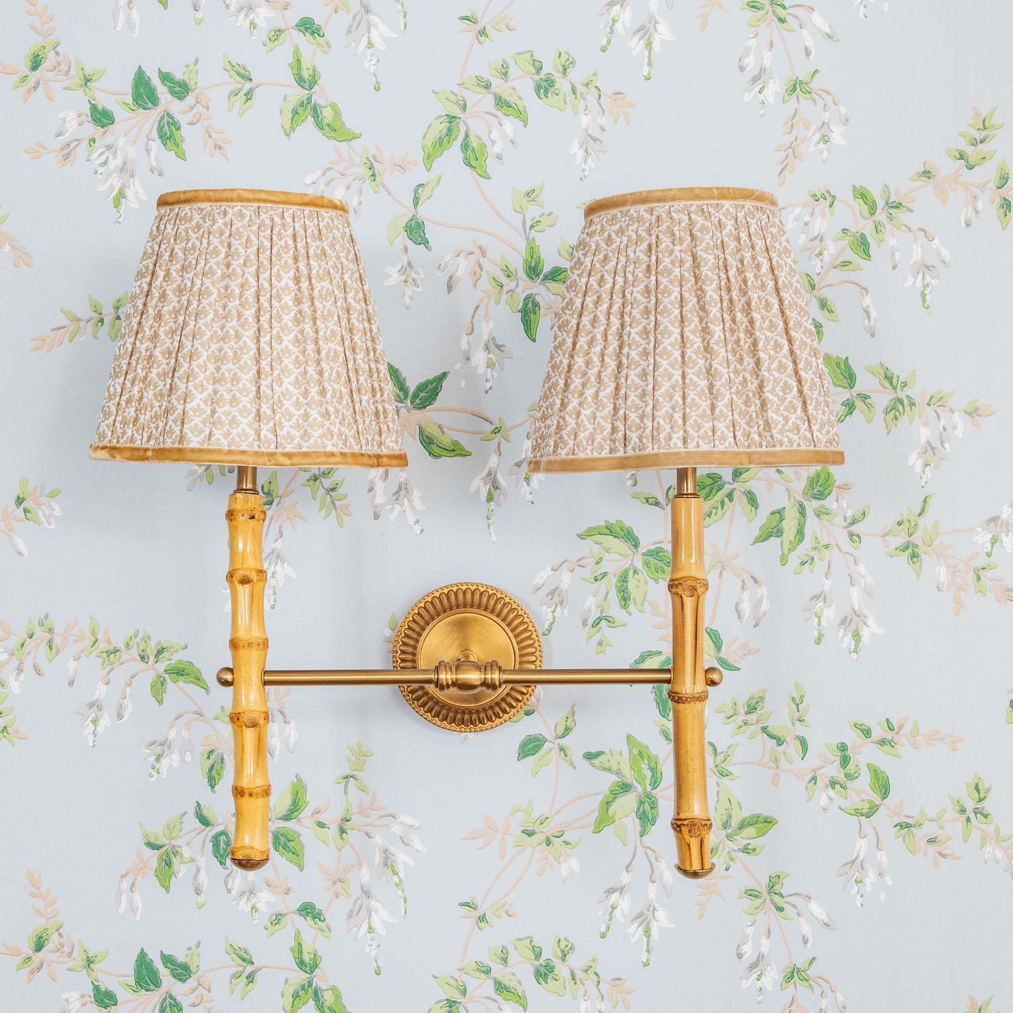 Bamboo Rechargeable Double Wall Light