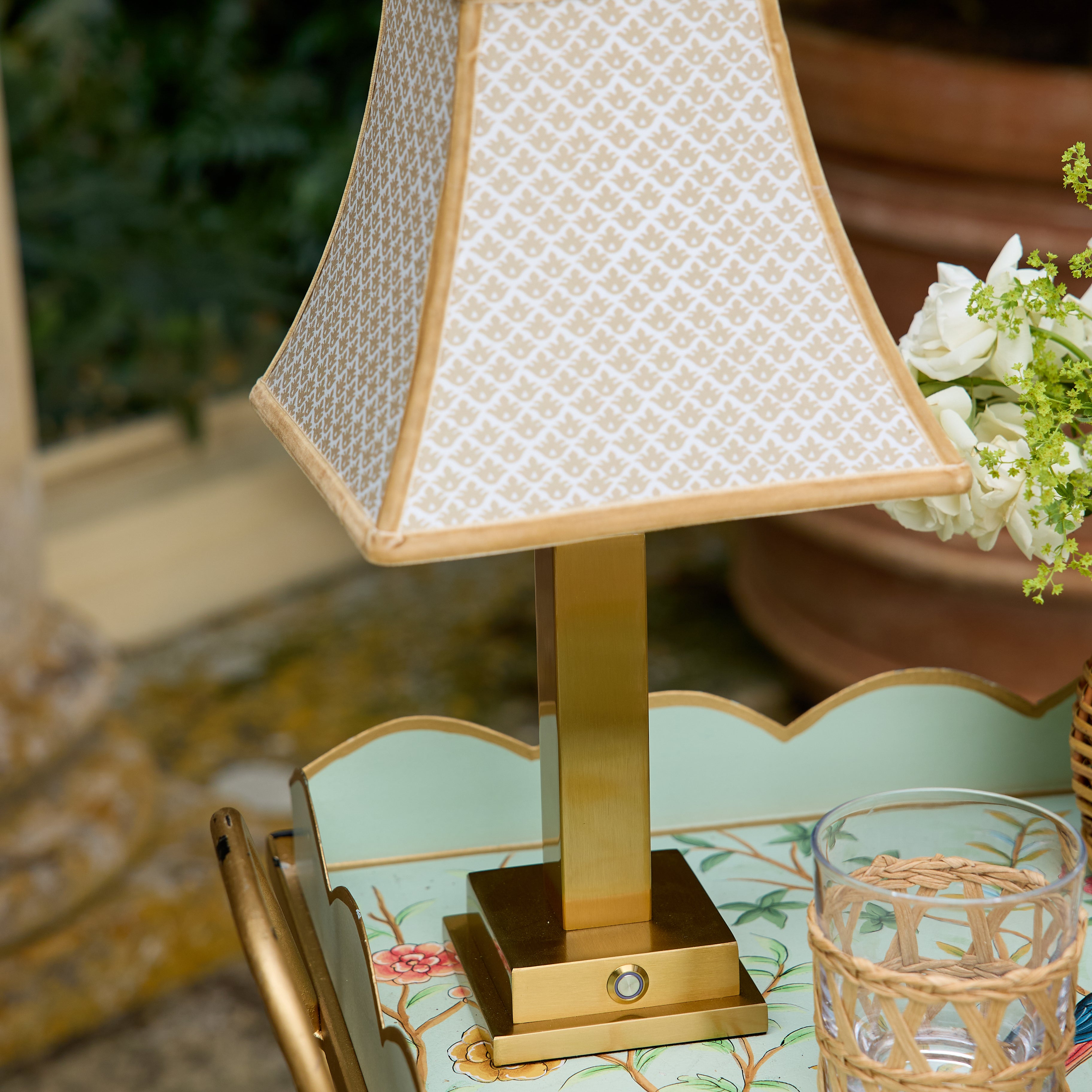 Ada Brass Rechargeable Lamp