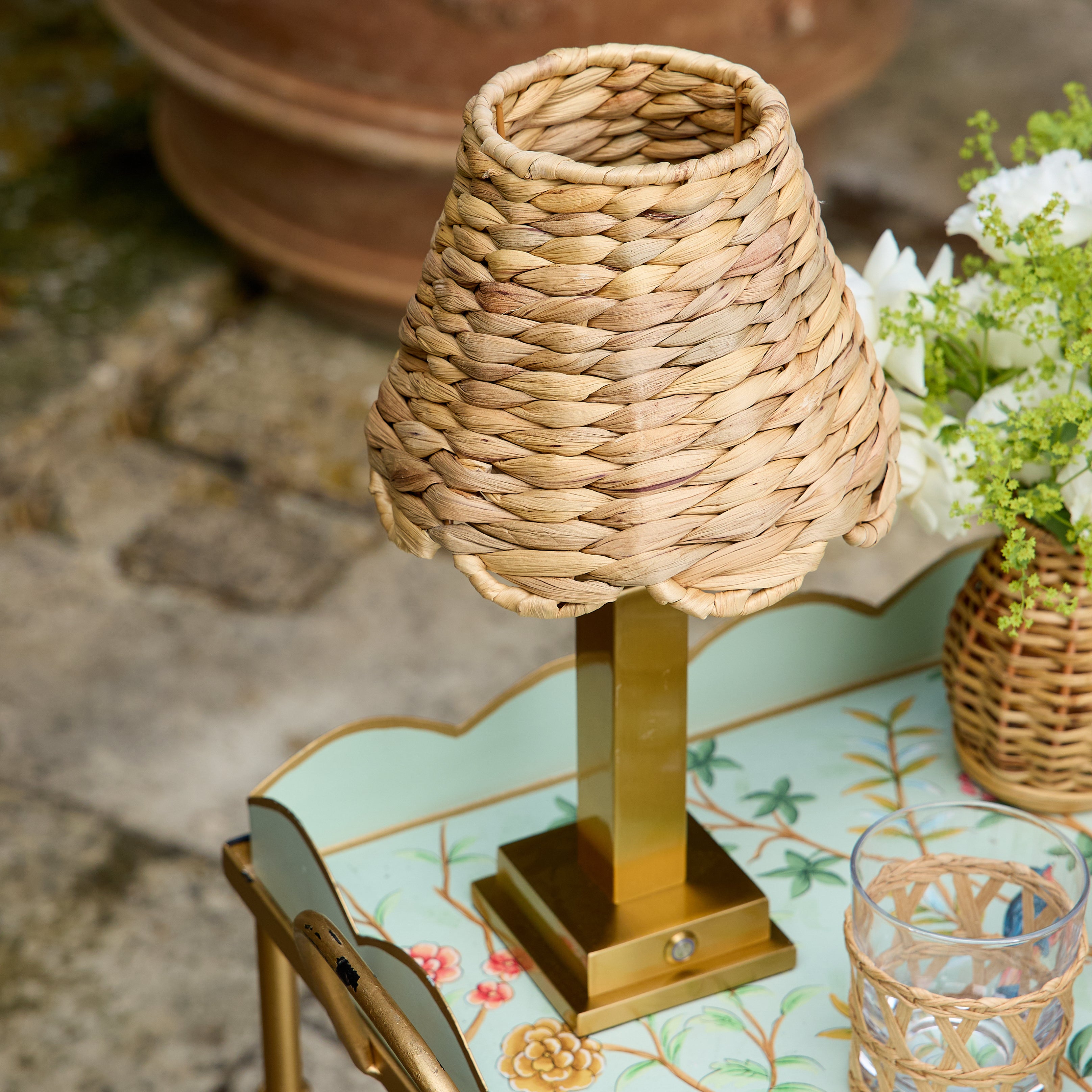Ada Brass Rechargeable Lamp