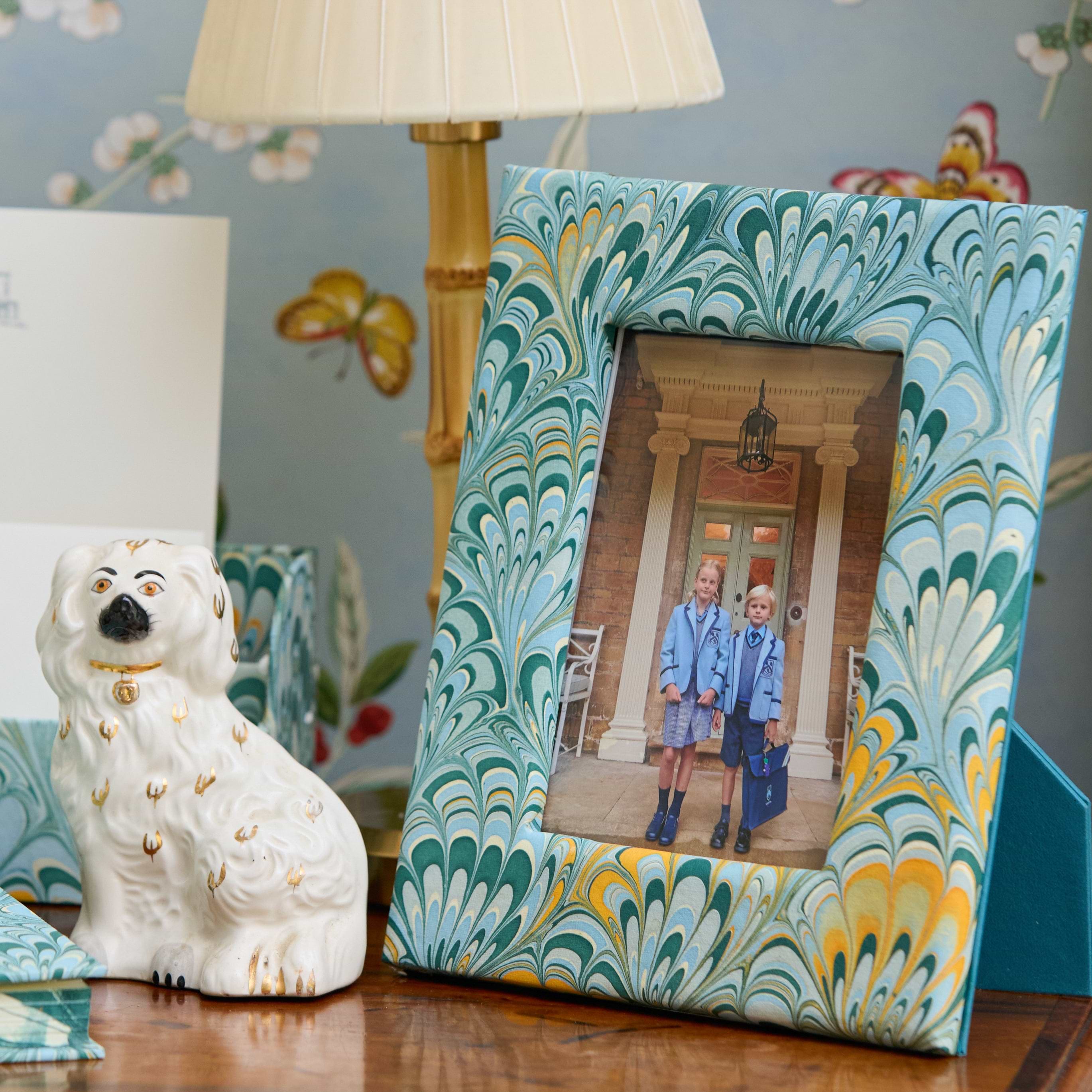 Marble Desk Organiser Gift Set