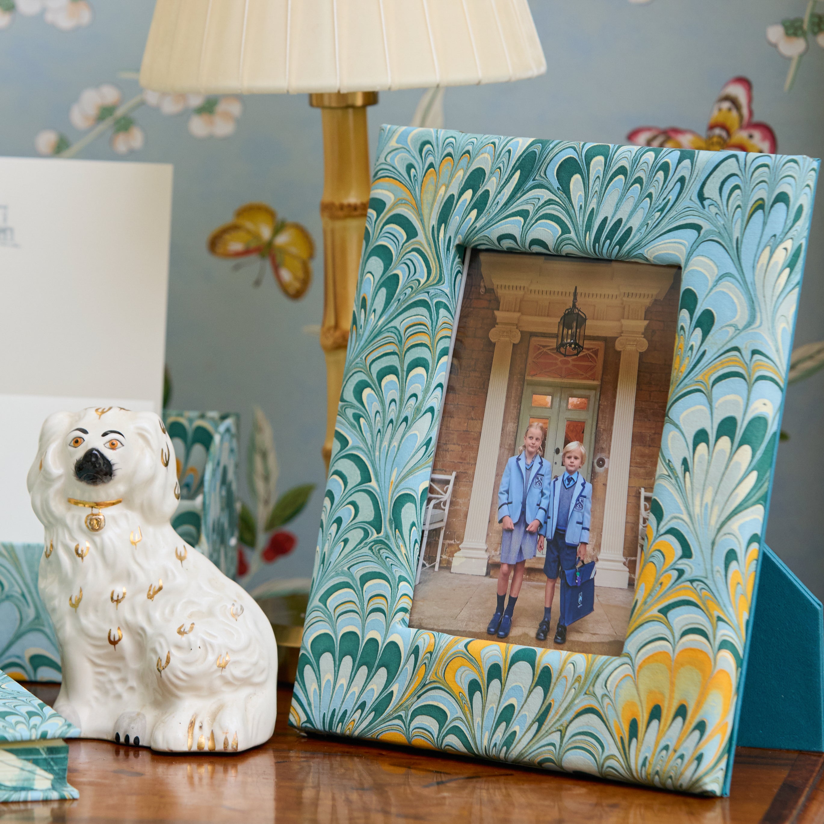 Marble Desk Organiser Gift Set