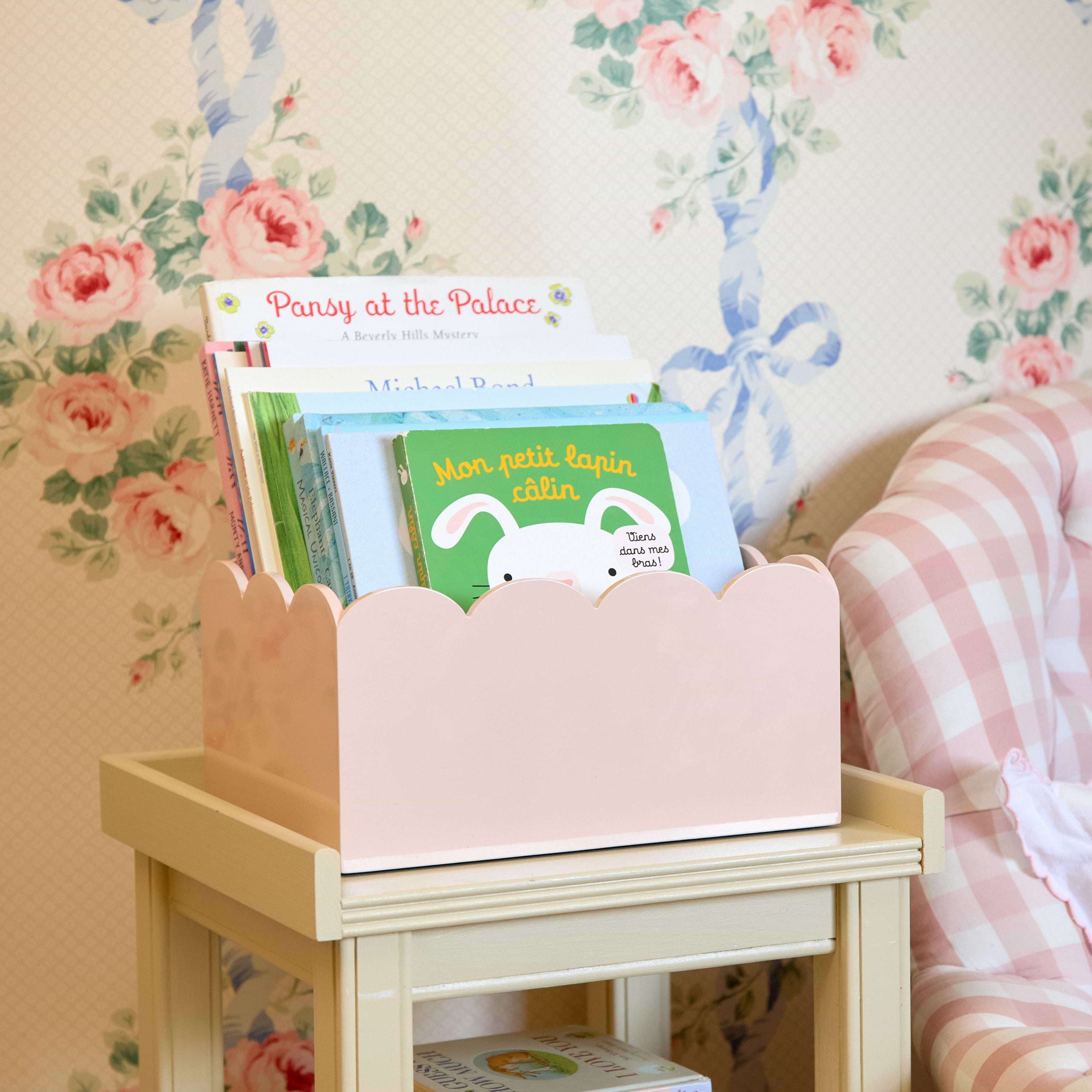 Soft Pink Lacquer Storage Boxes (Set of 2)