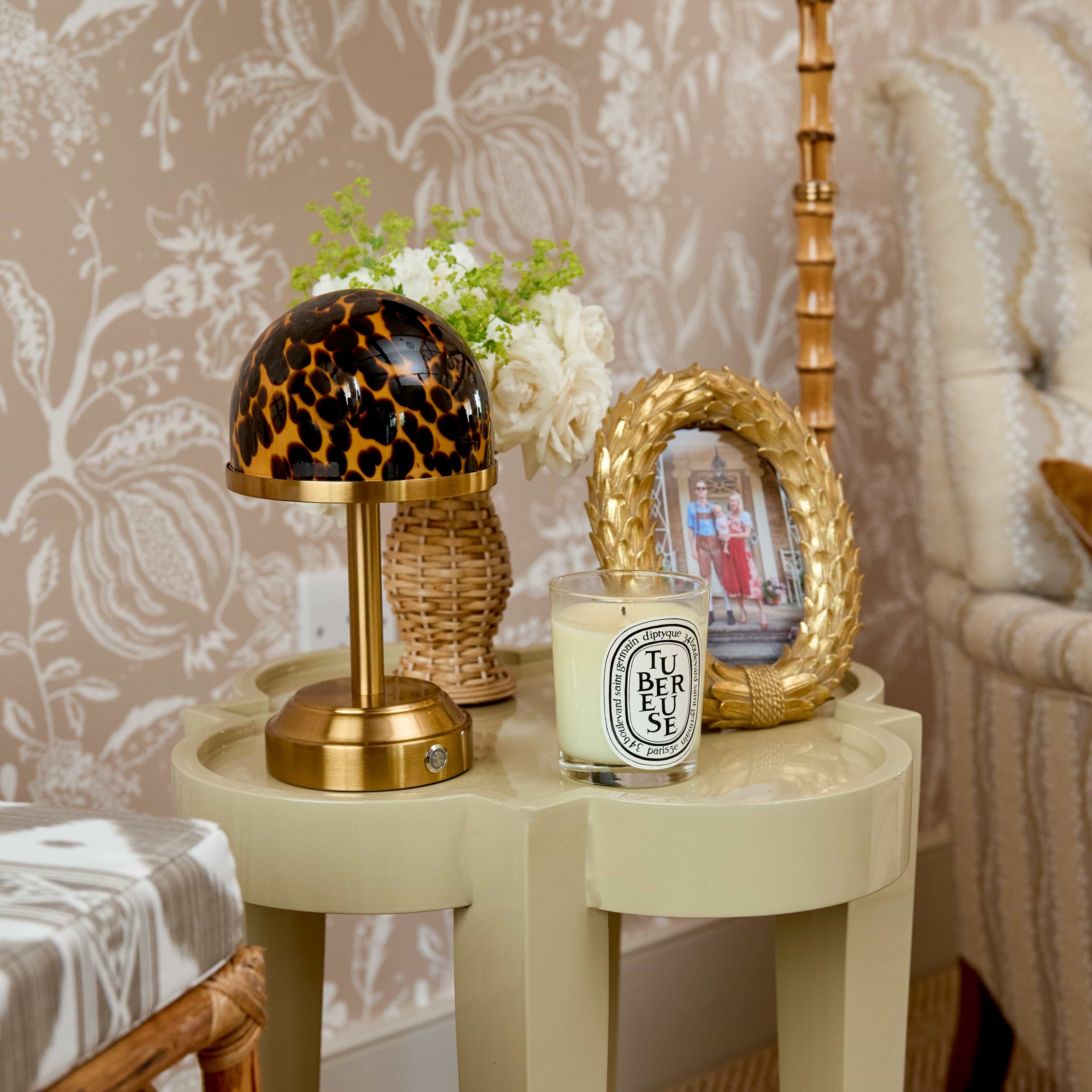 Tortoiseshell Rechargeable Lamp