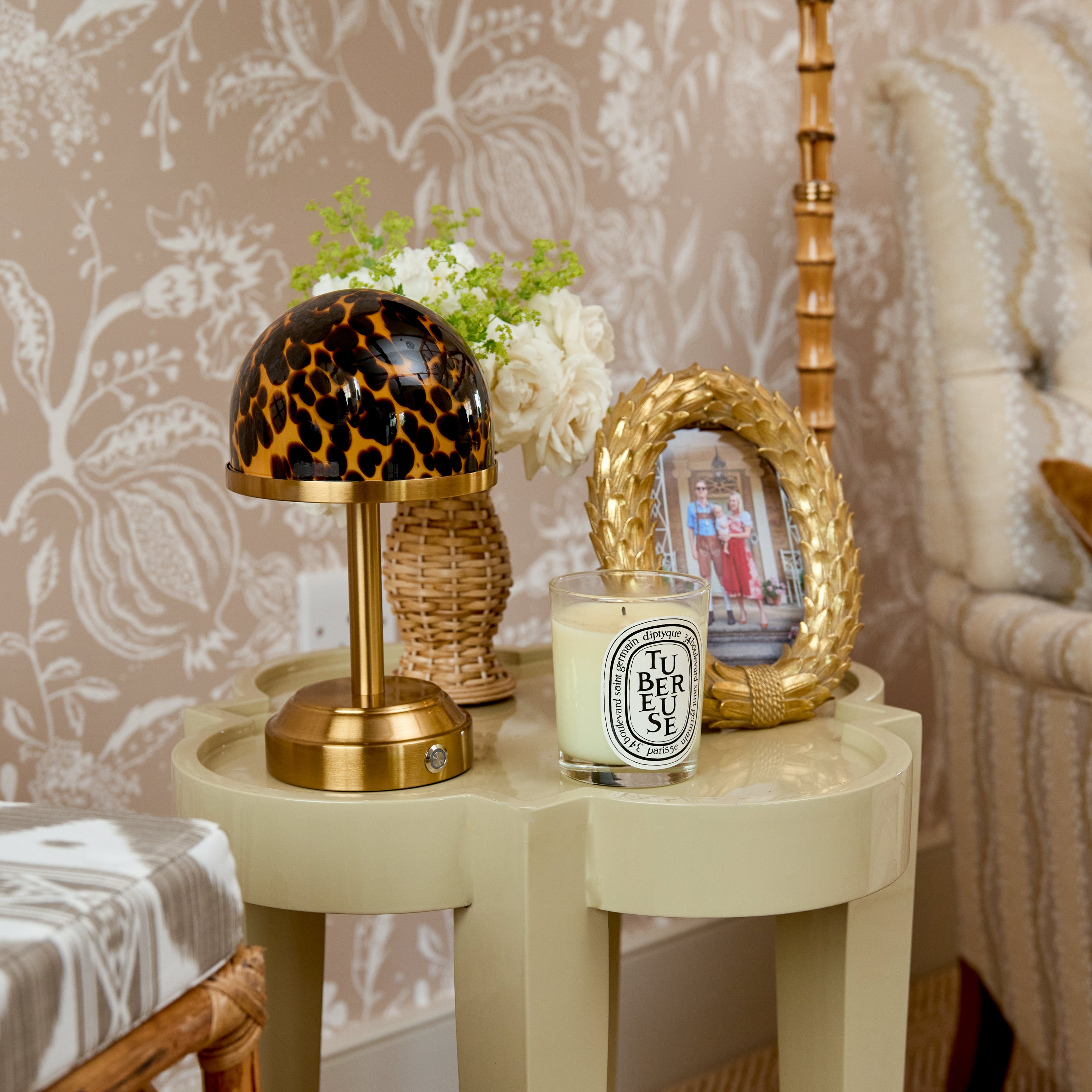 Tortoiseshell Rechargeable Lamp
