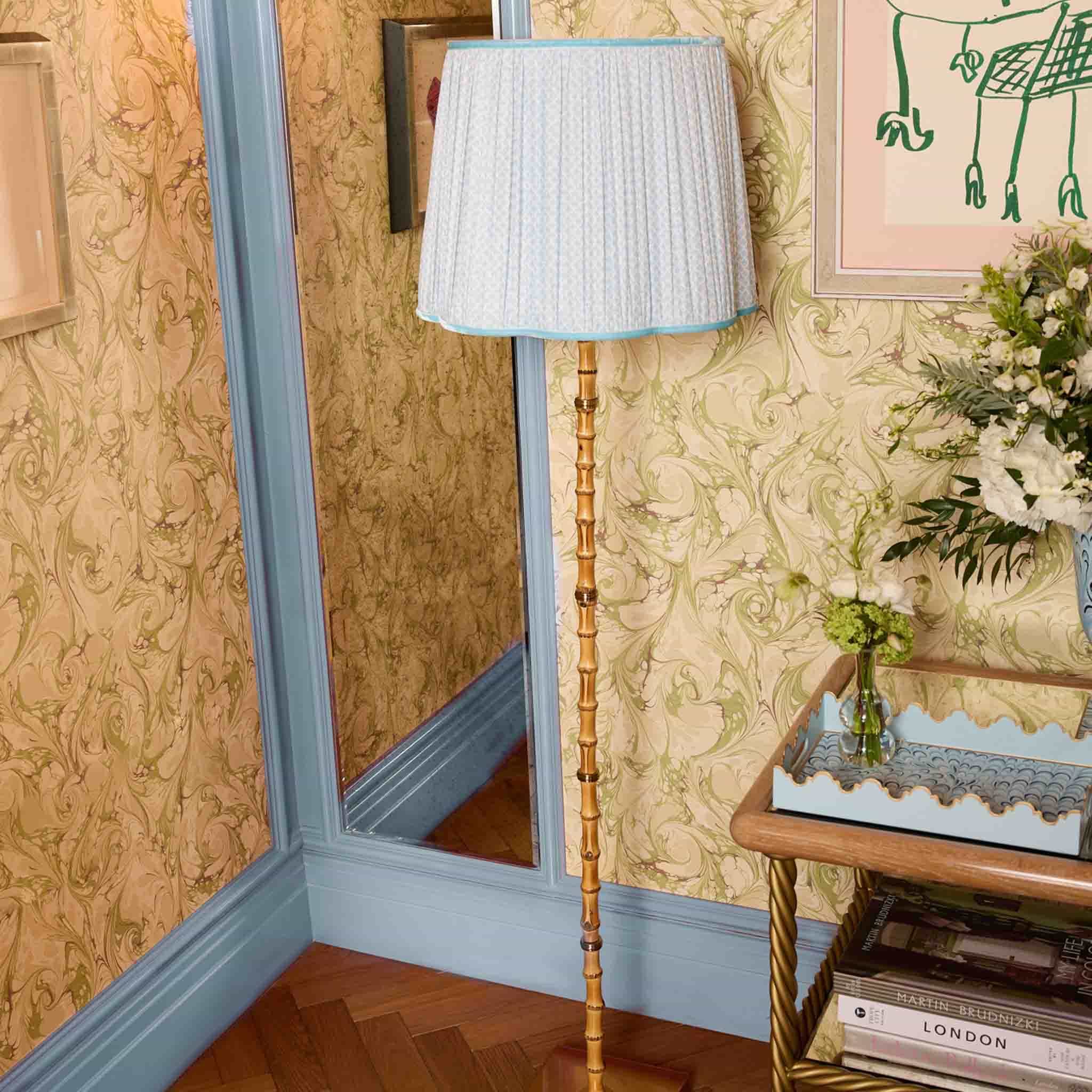 Bamboo Rechargeable Floor Lamp
