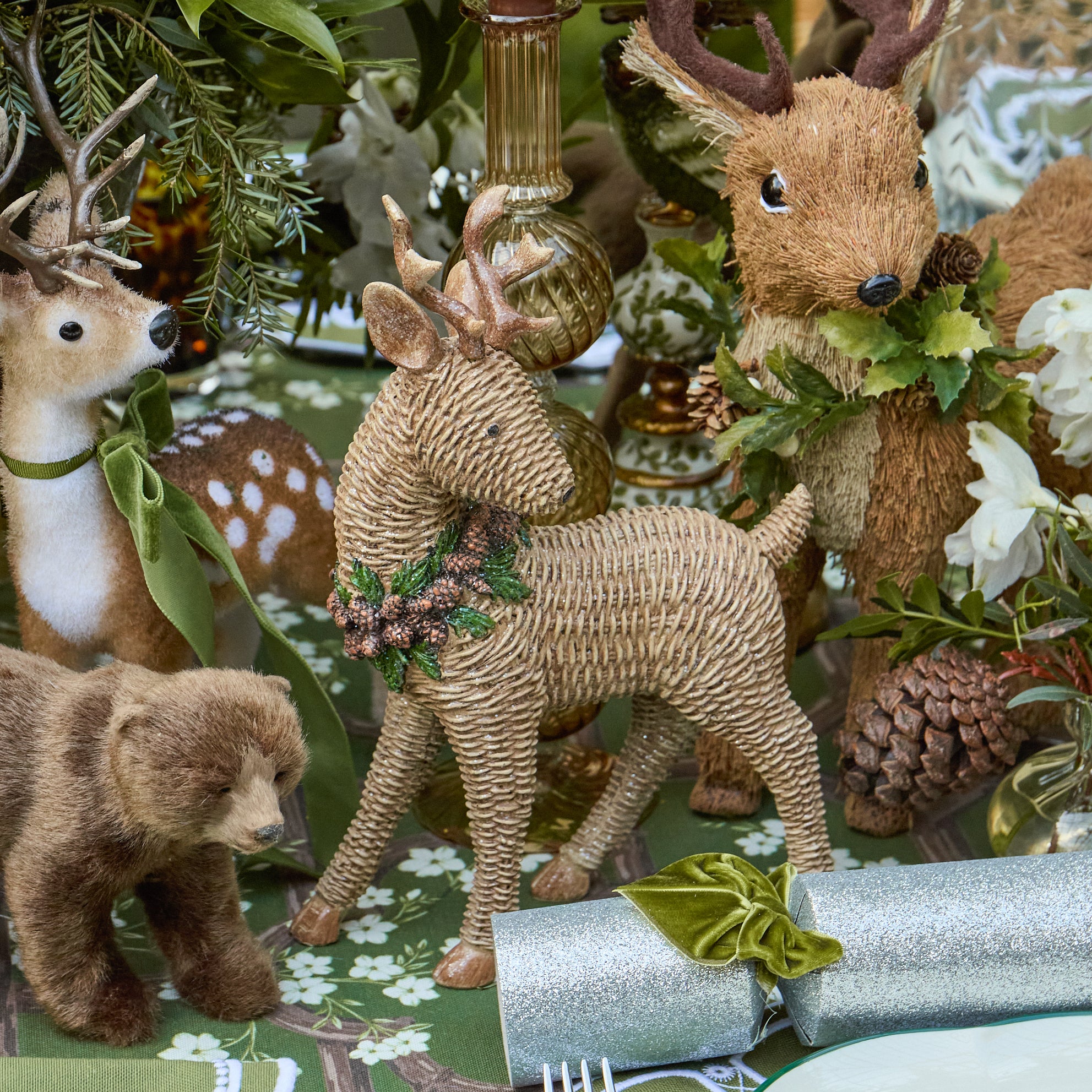 Rattan Deers (Pair)