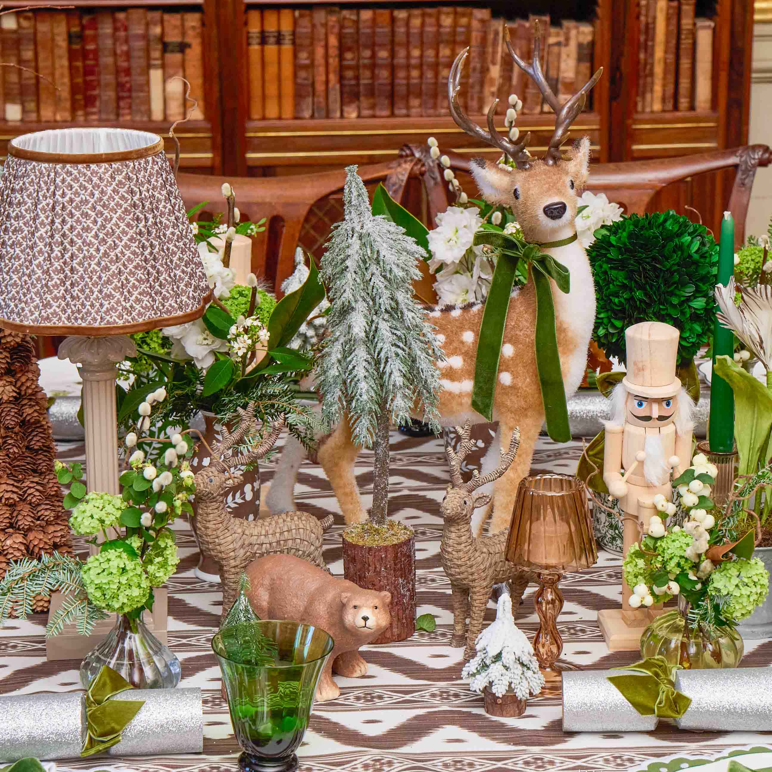 Large Frosted Woodland Tree (Pair)