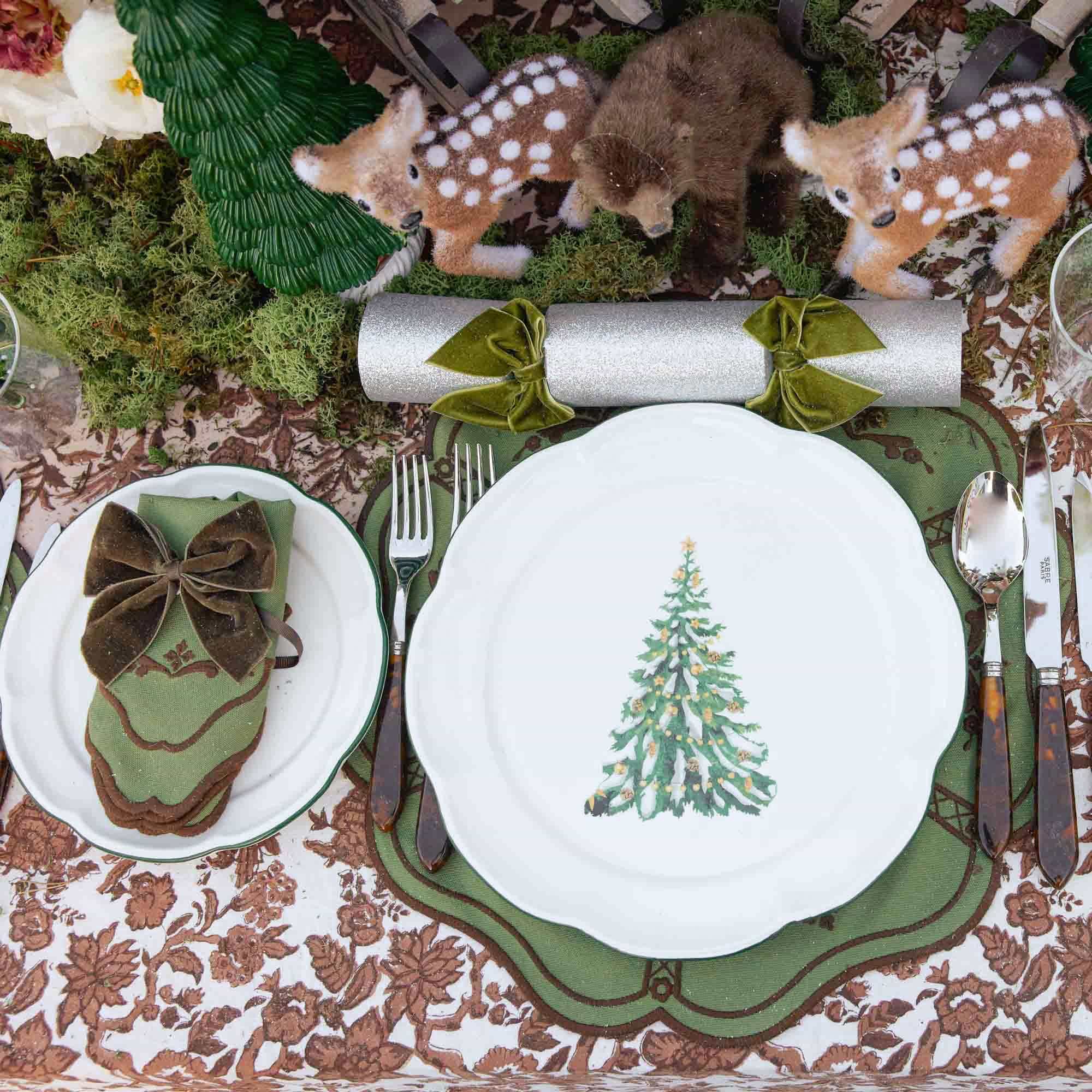 Christmas Tree Dinner Plate
