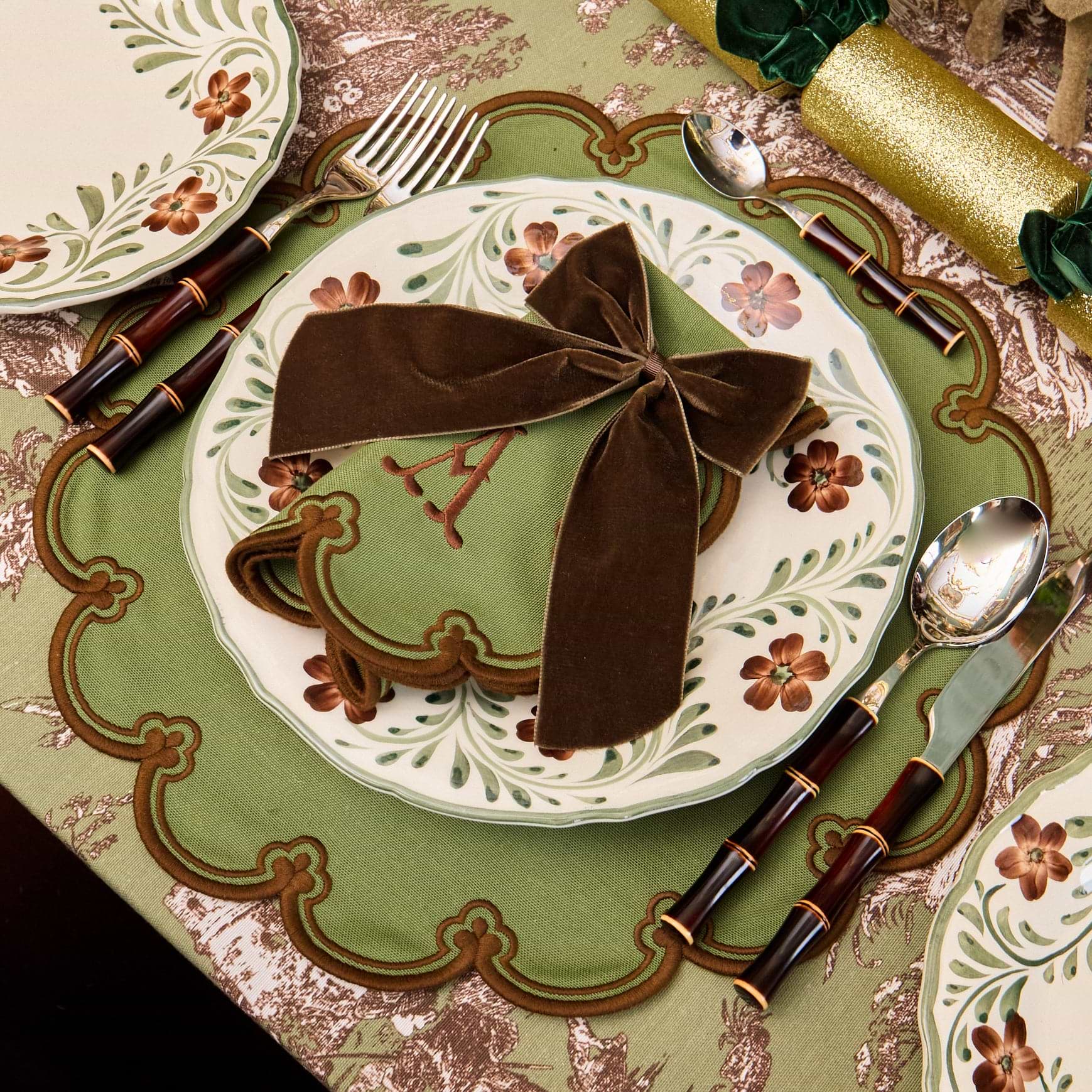 Chocolate Personalisable Bow