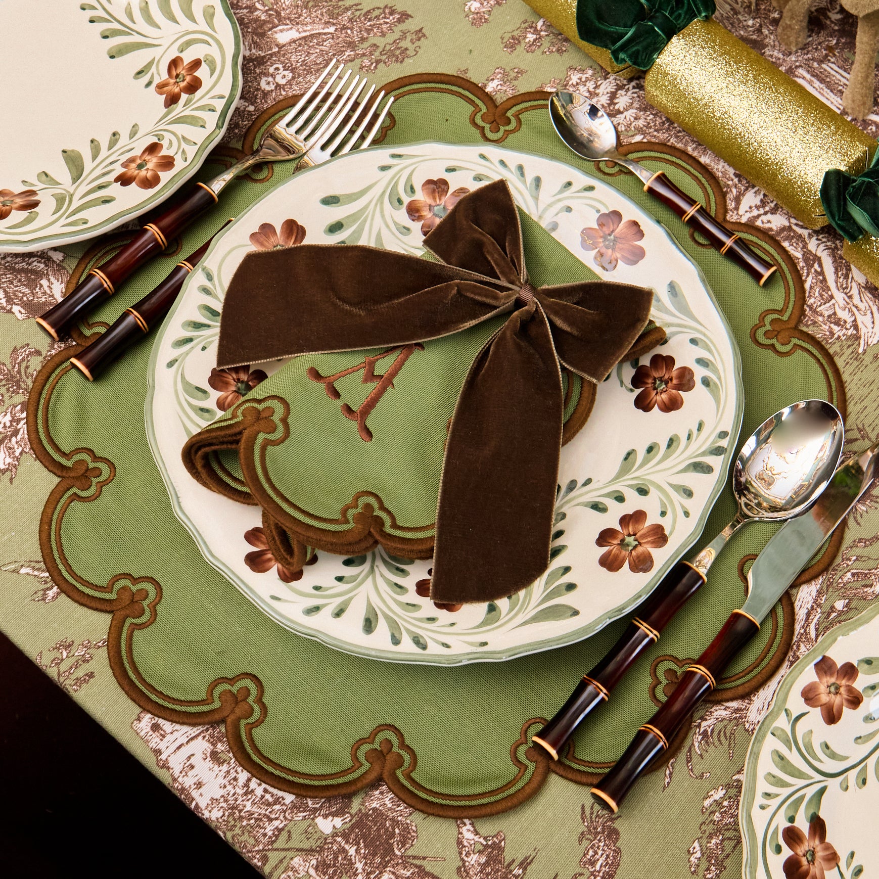 Chocolate Personalisable Bow