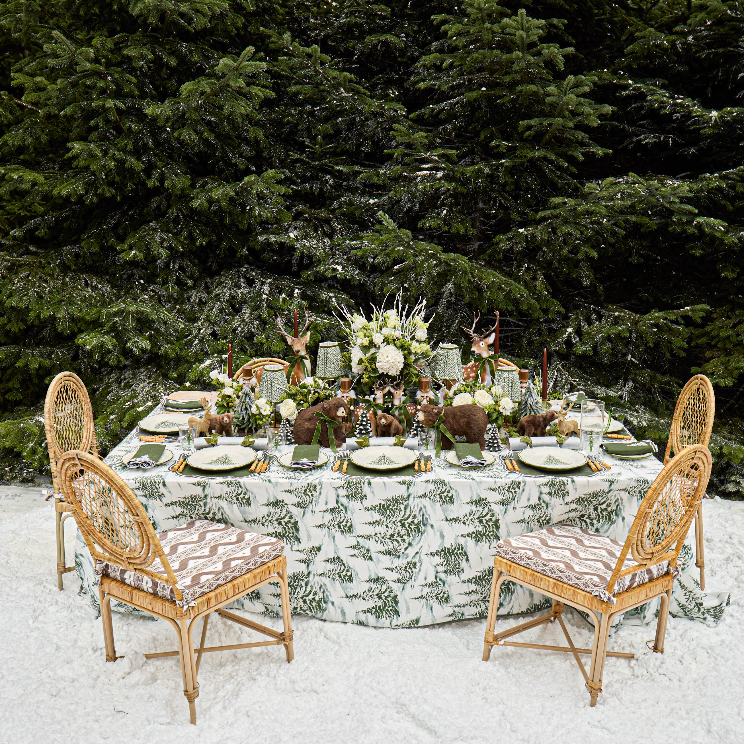 Alpine Tree Tablecloth