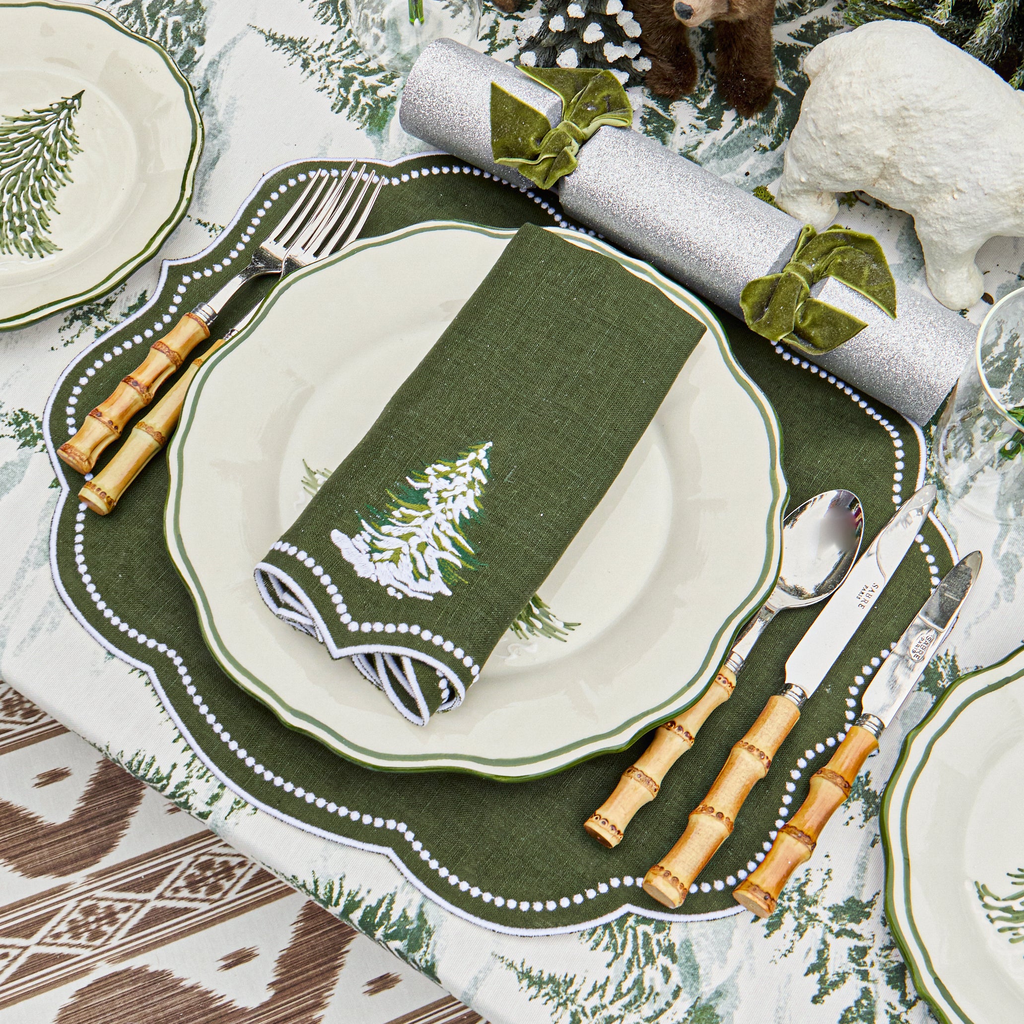 Alpine Tree Tablecloth