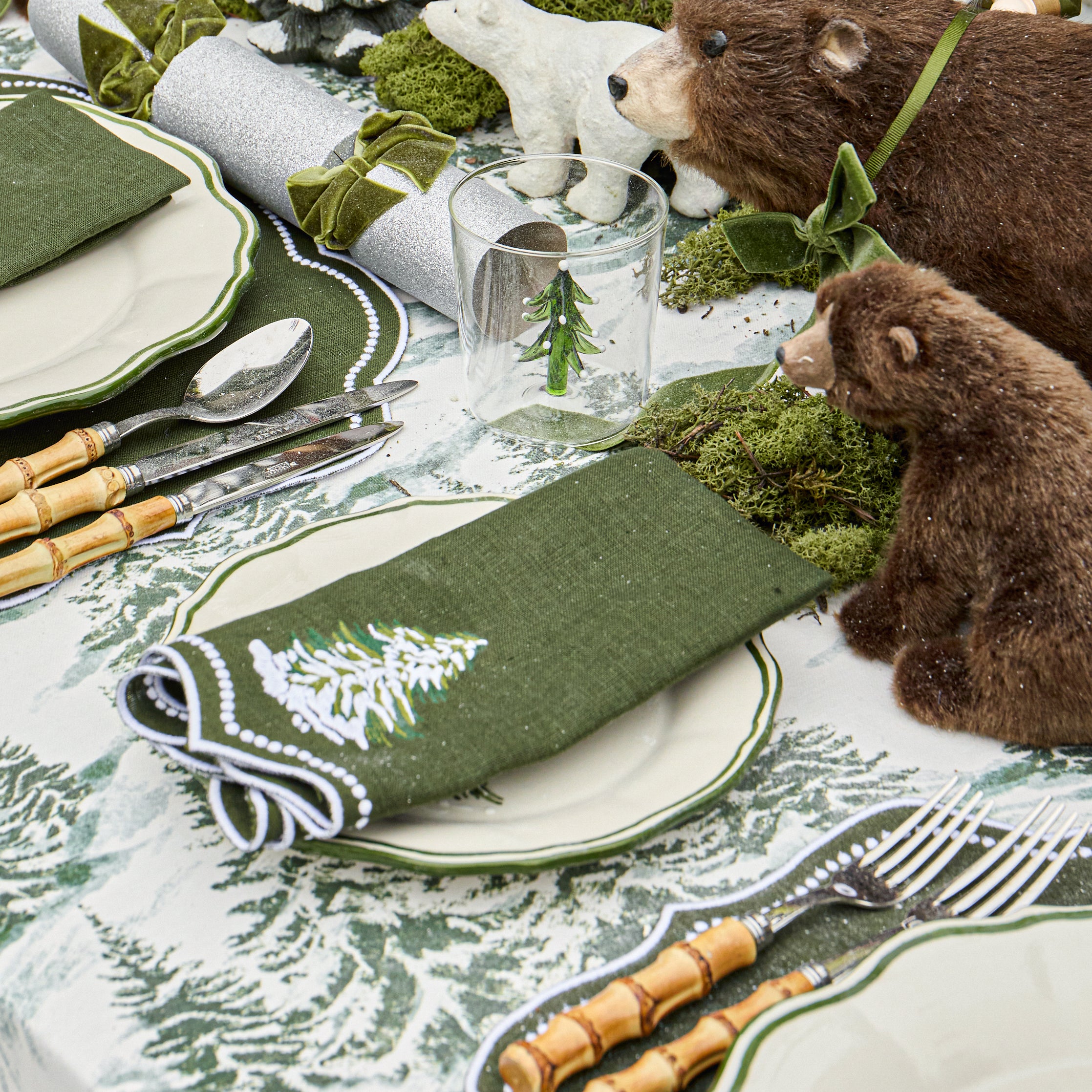 Alpine Tree Tablecloth