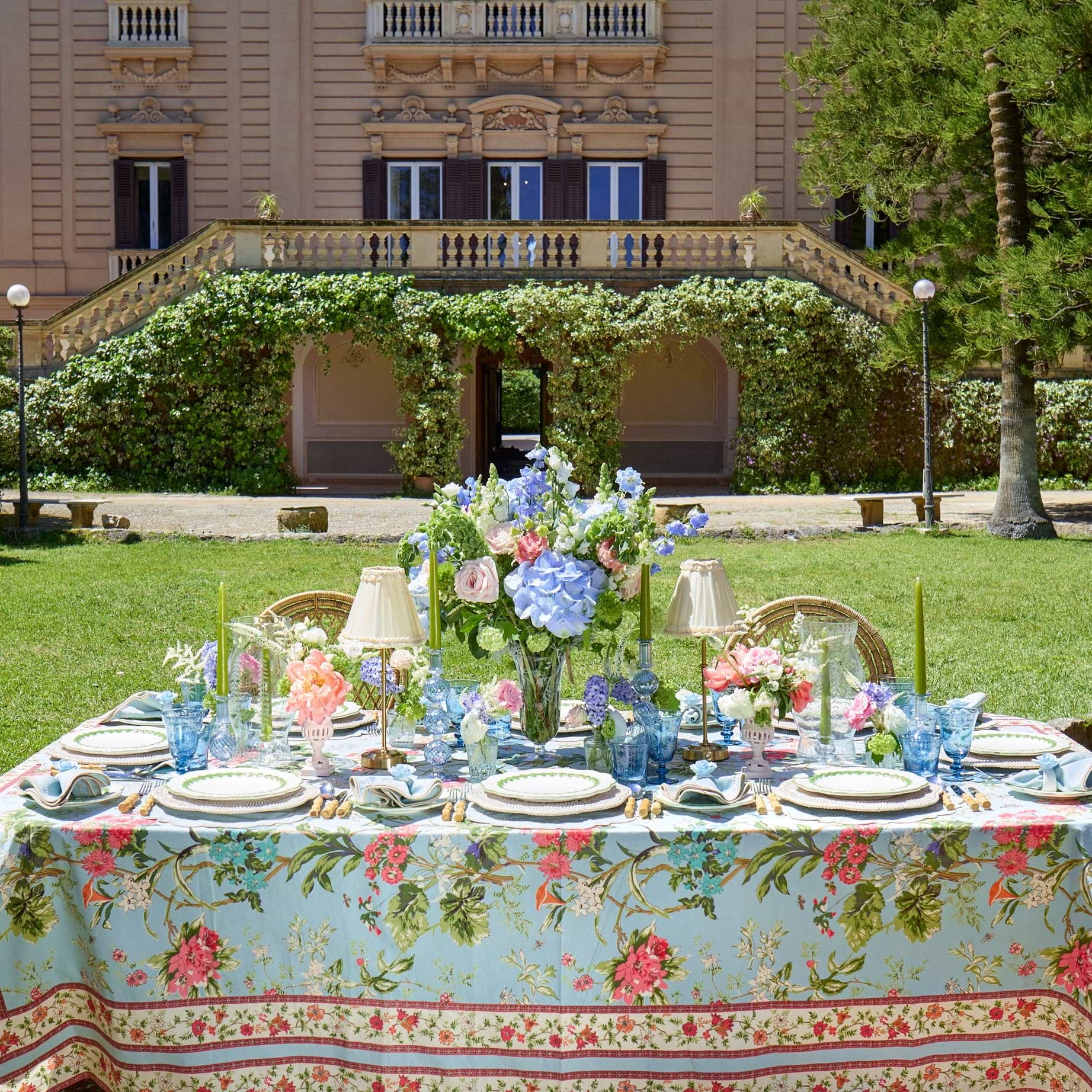 Blue Jean Tablecloth