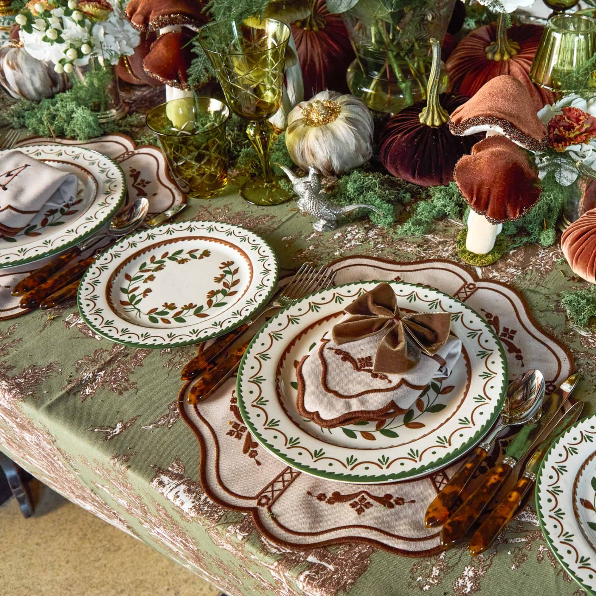Chocolate Josephine Starter Plates (Set of 4)