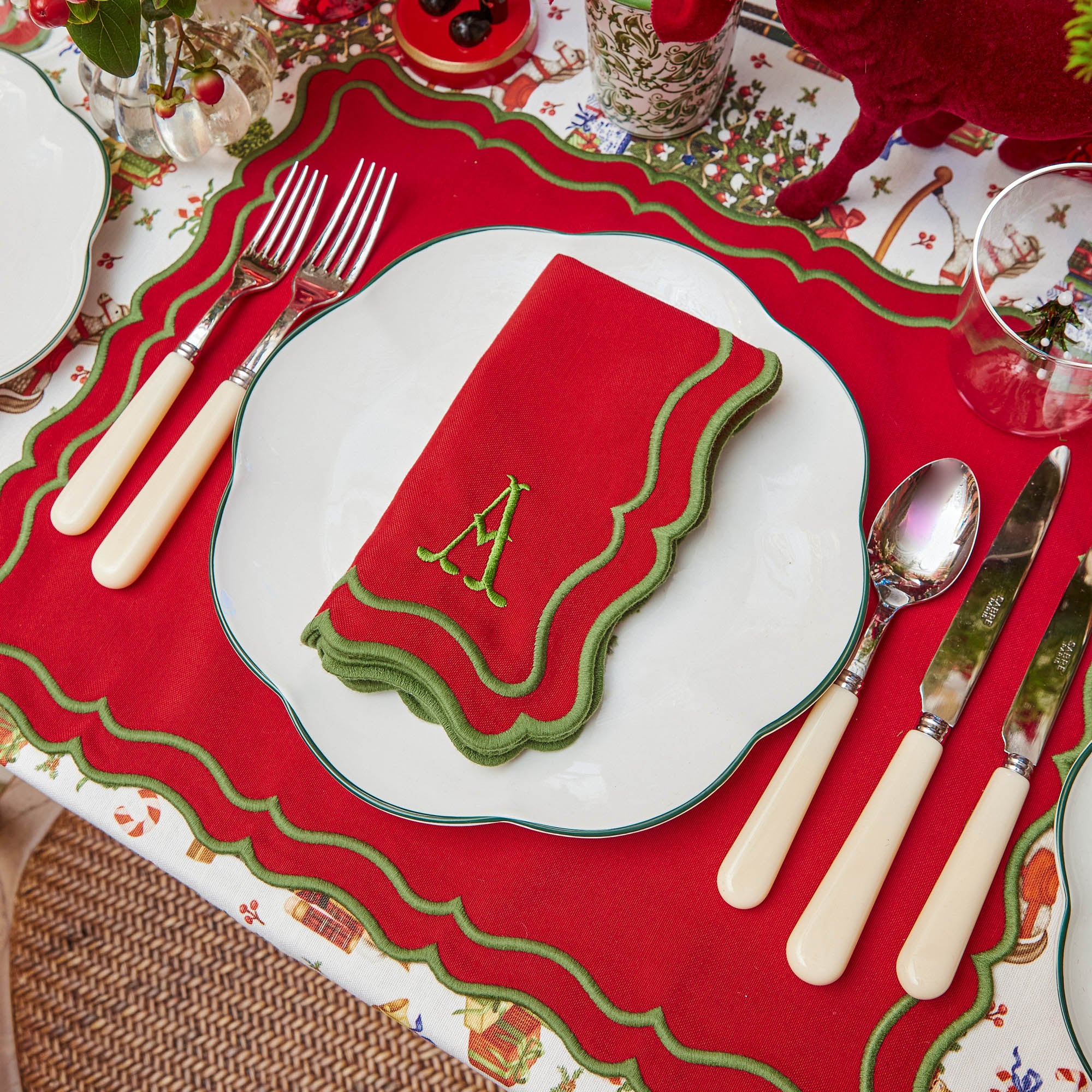 Christmas Tree Glasses (Set of 4)
