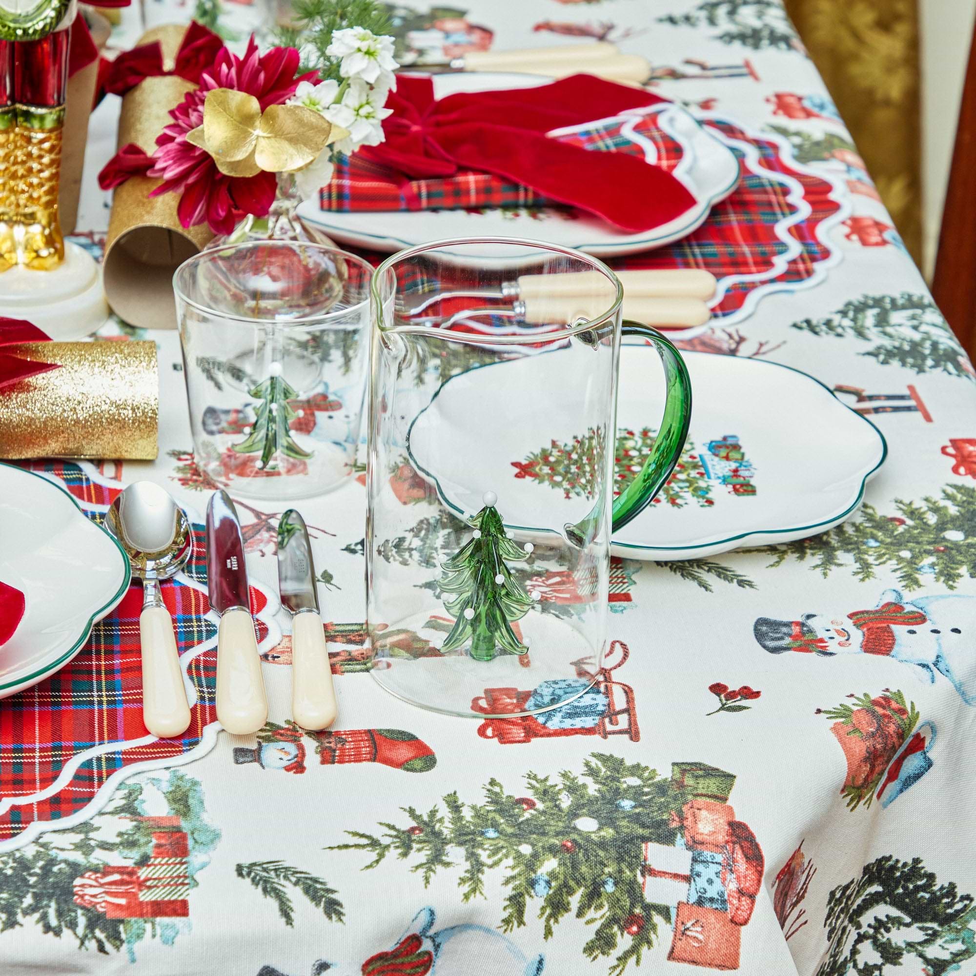 Sip in style this festive season with these Christmas Tree Glasses.
