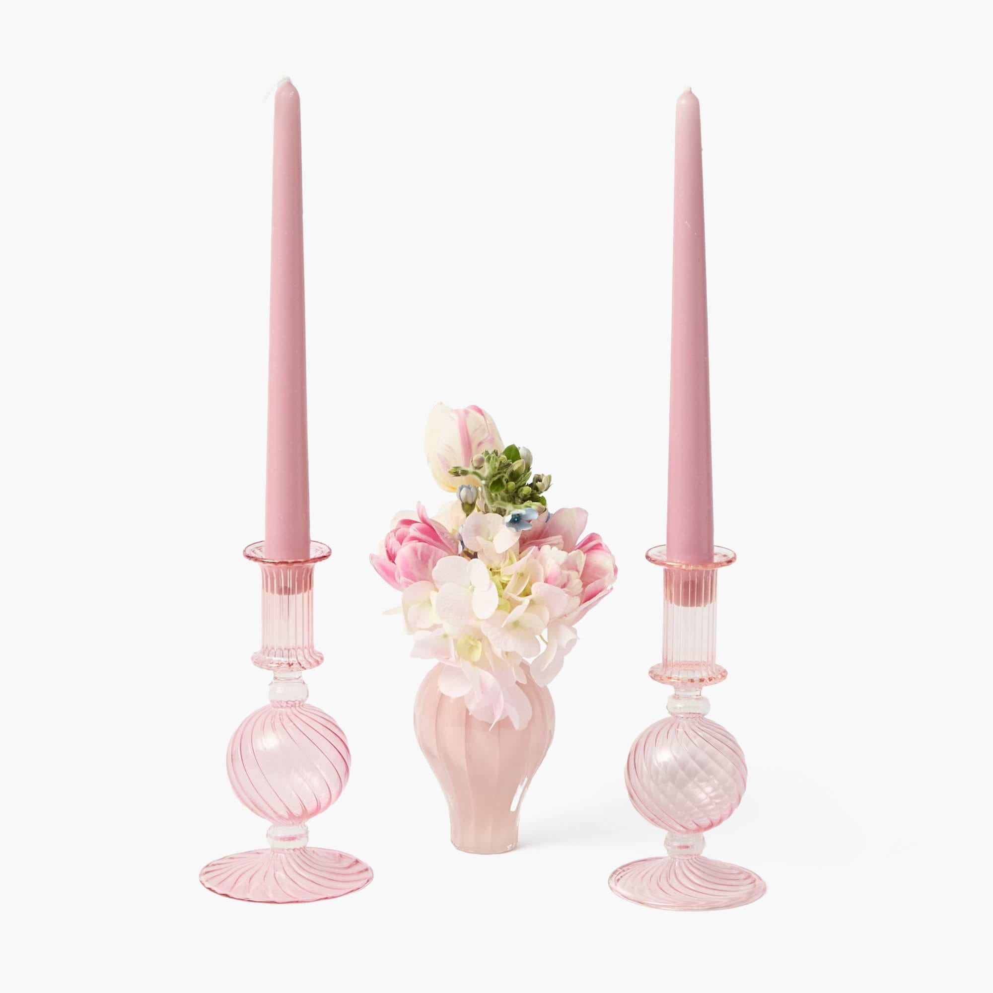 Peony Small Camille Candle Holders (Pair)