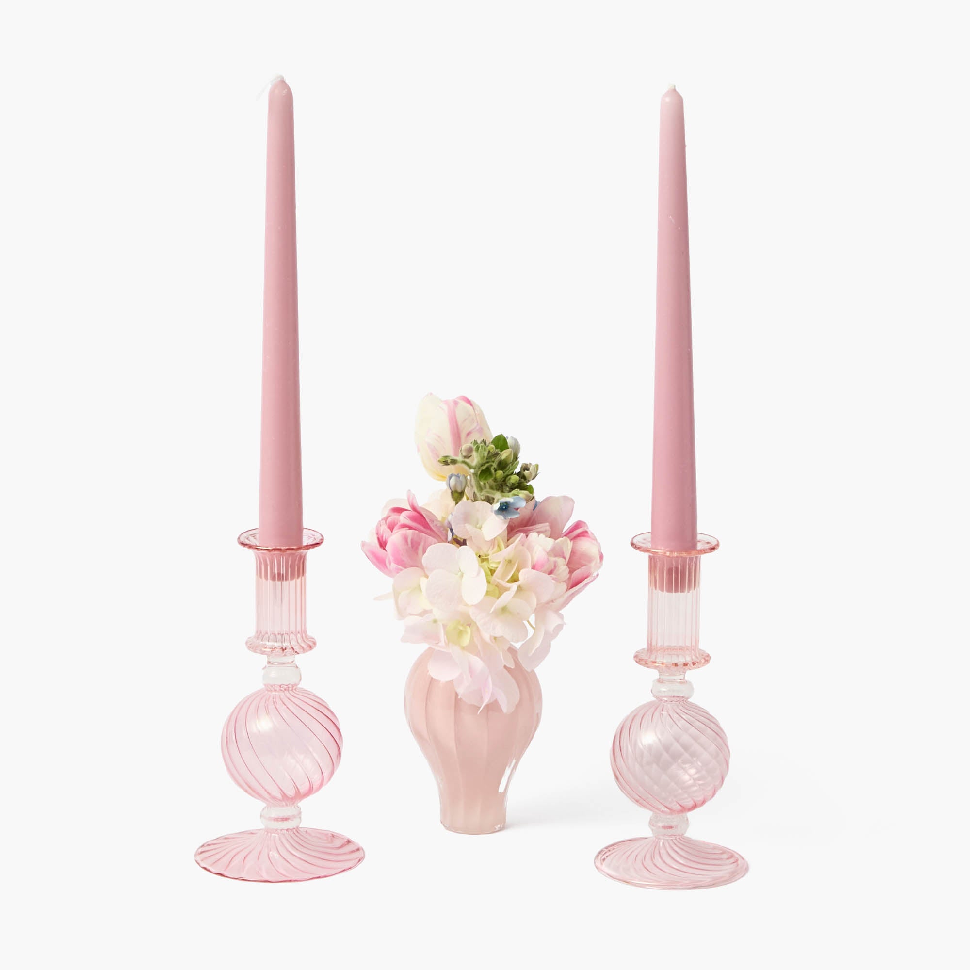 Peony Small Camille Candle Holders (Pair)
