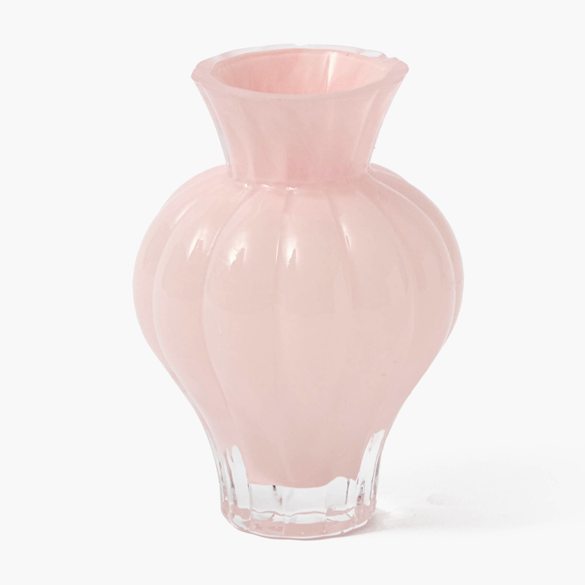 Pink Swirl Bud Vases (Set of 2)
