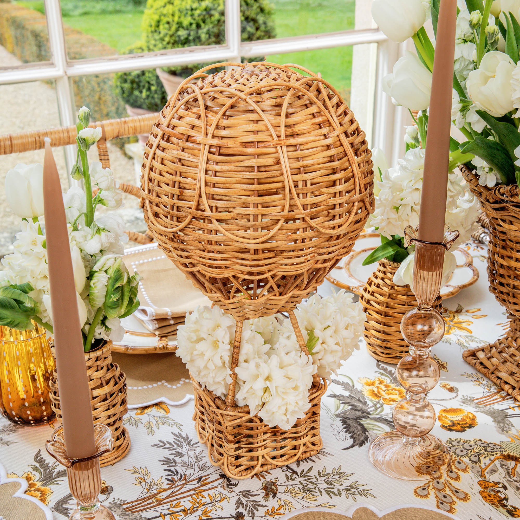 Rattan Hot Air Balloon
