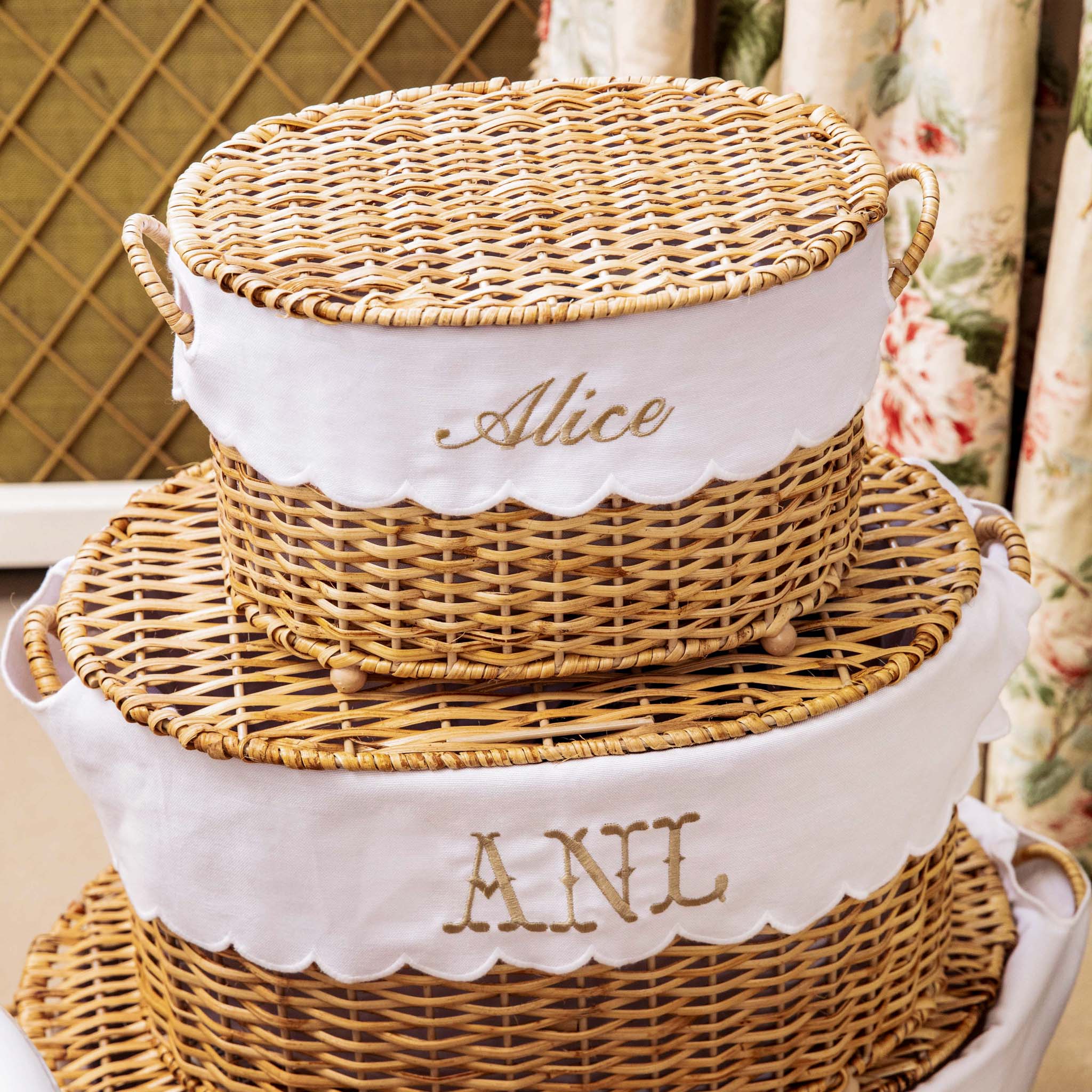 Isabella Rattan Basket (Extra Small)