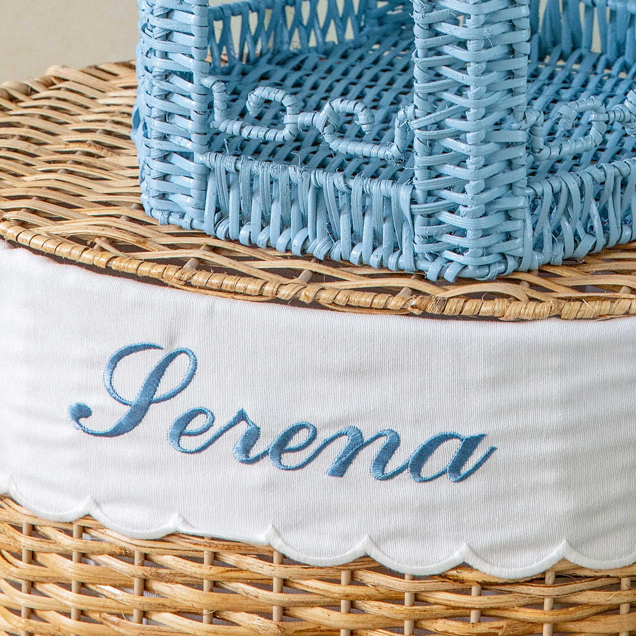 Isabella Rattan Basket (Medium)