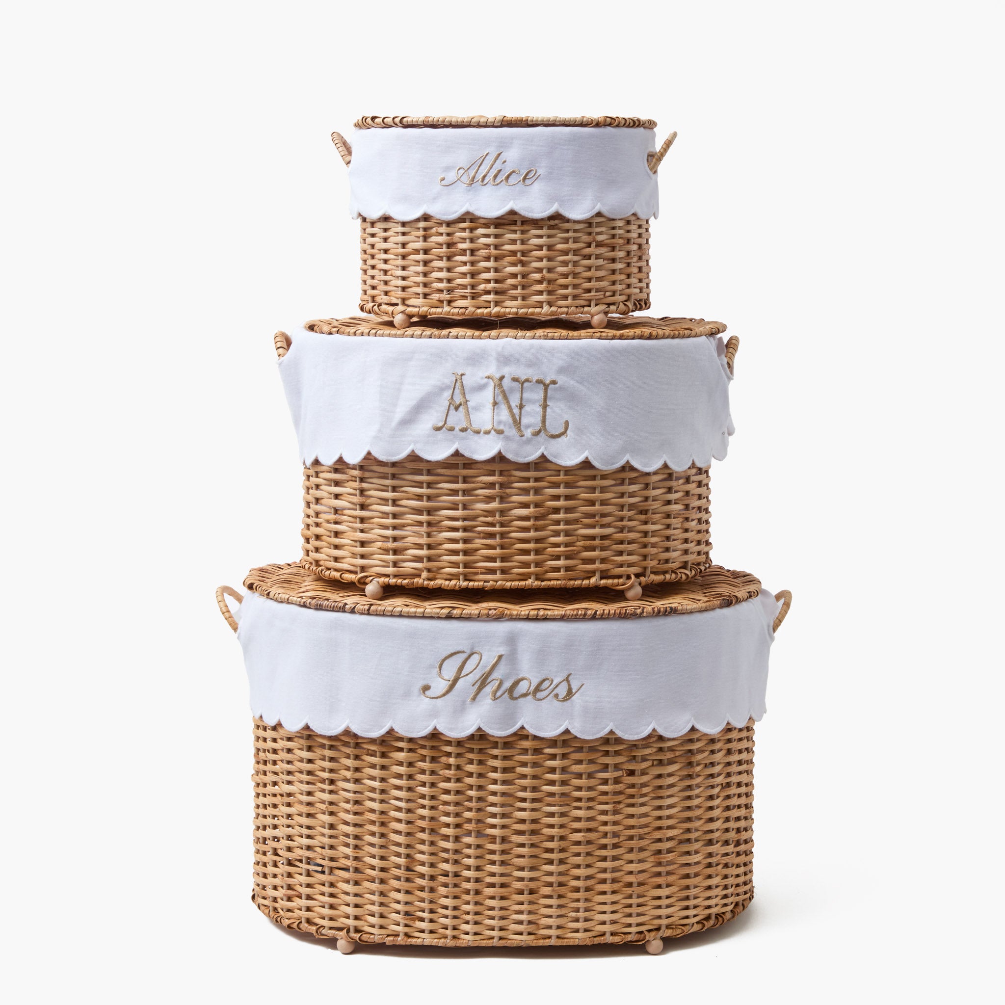 Isabella Rattan Basket (Small)