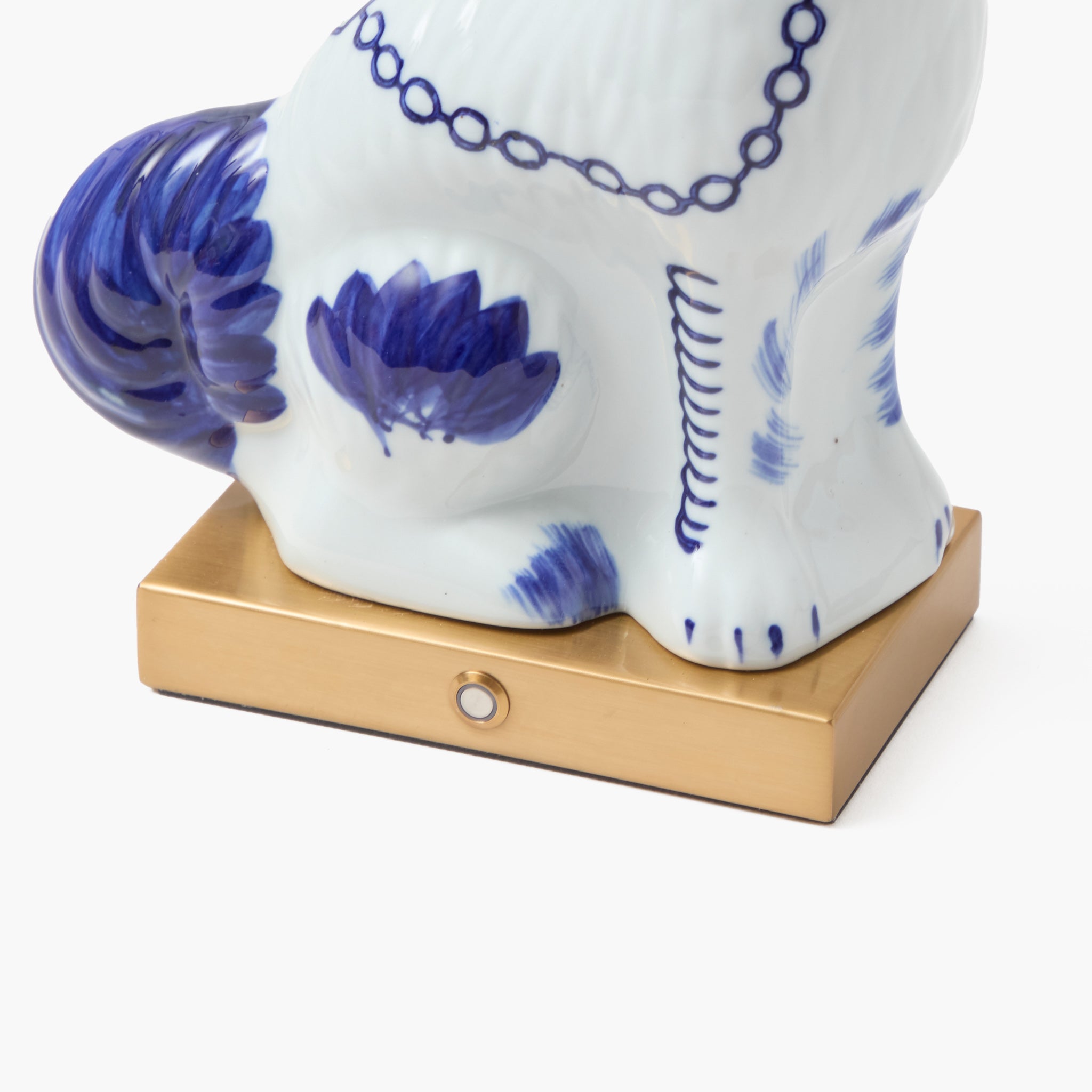Pair of Staffordshire Dog Rechargeable Lamps