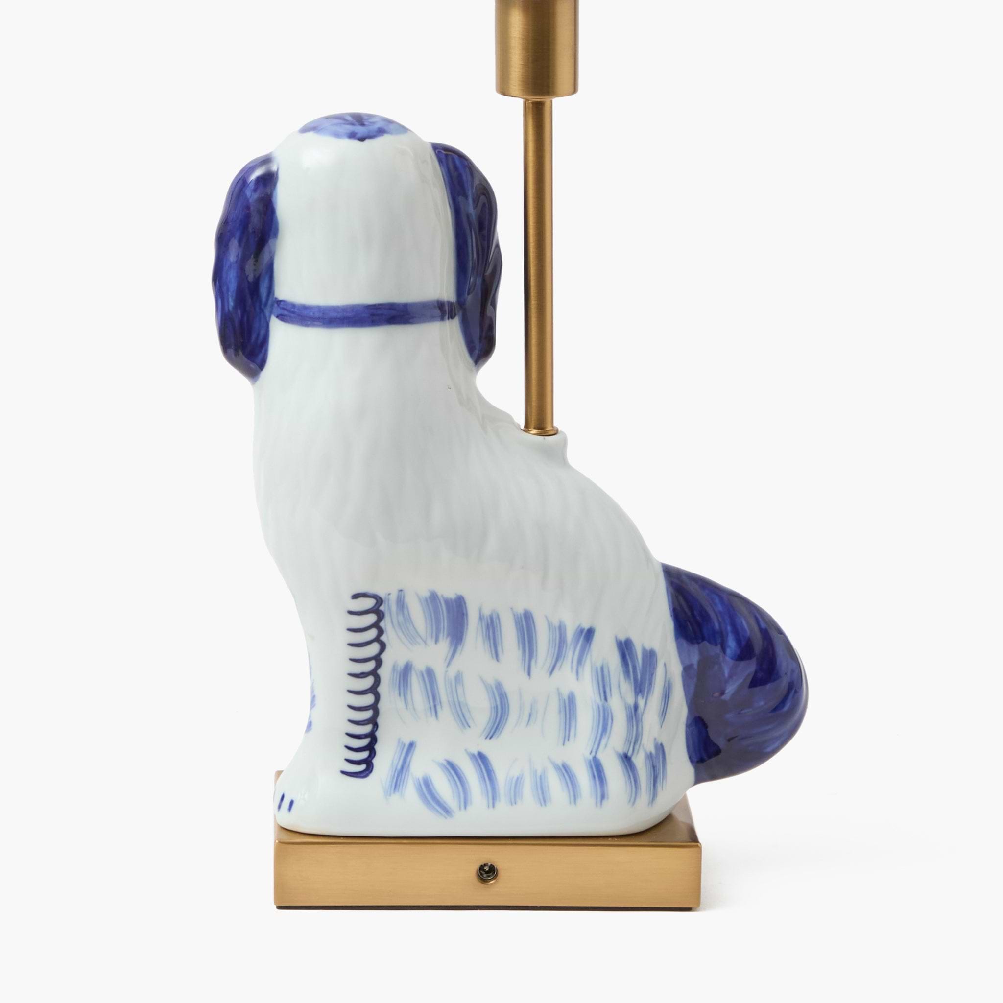 Pair of Staffordshire Dog Rechargeable Lamps