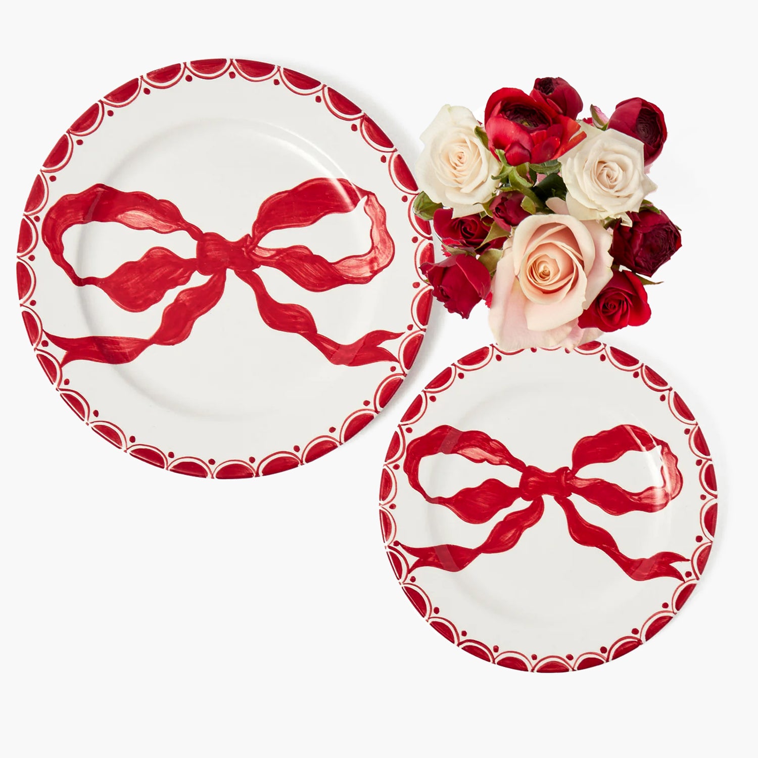 Marilyn Red Bow Starter Plate